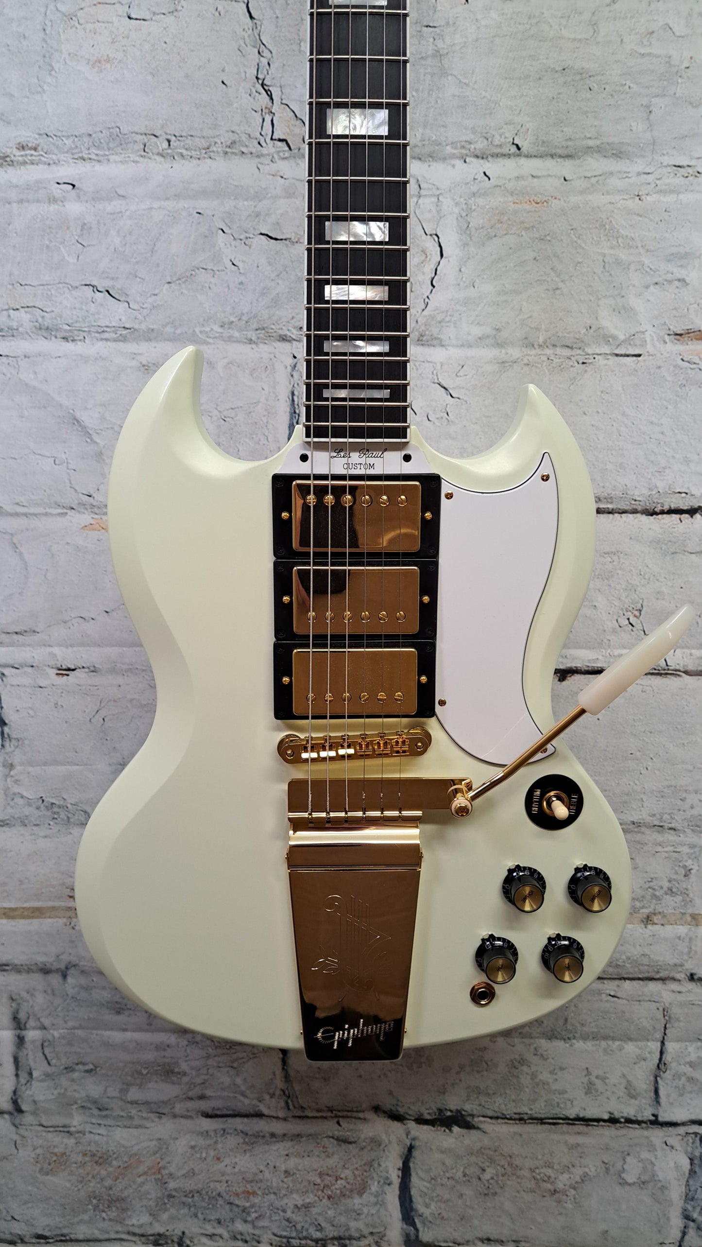Epiphone 1963 Les Paul SG Custom w/Maestro Vibrola