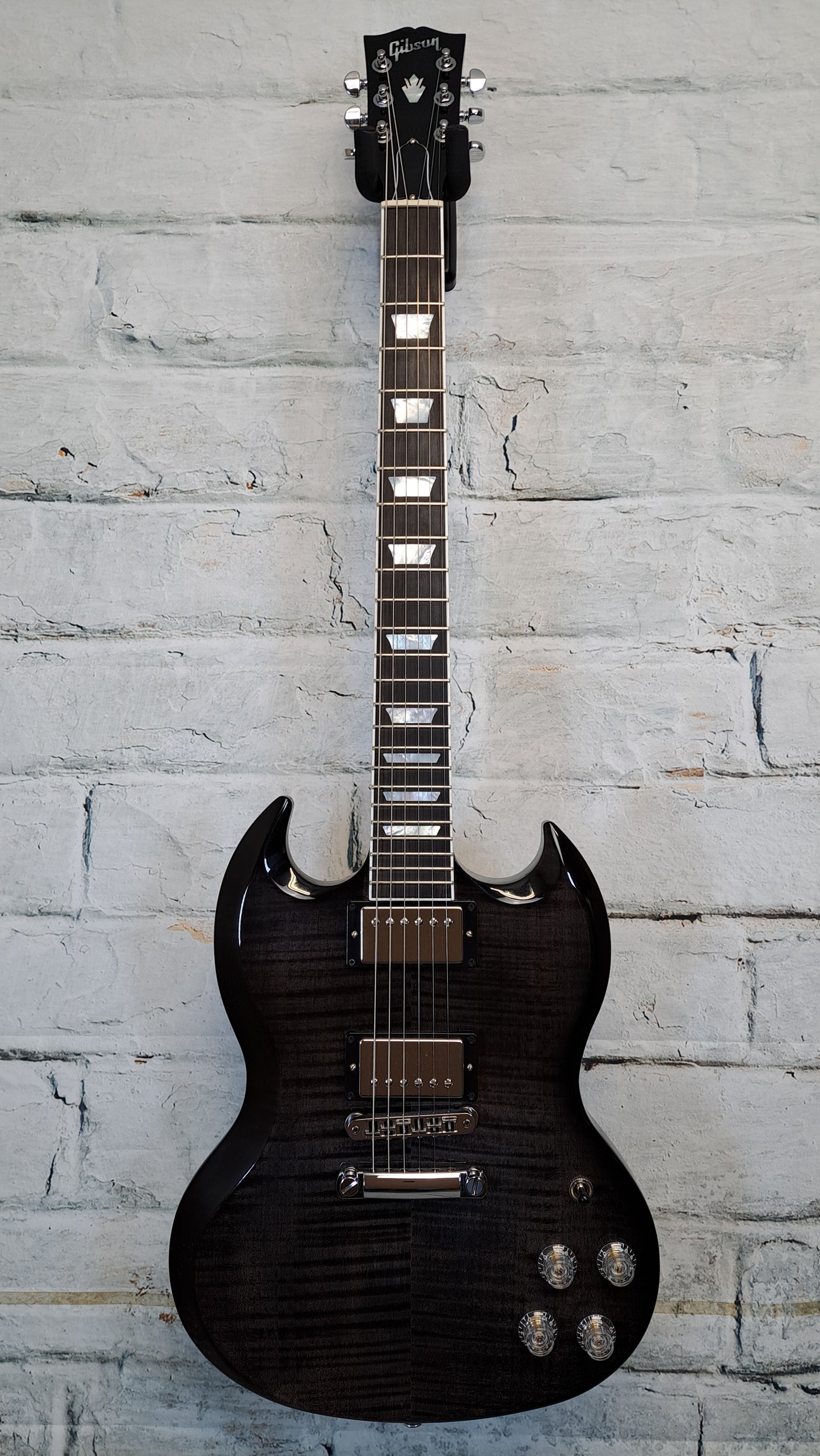 Gibson SG Modern Transparent Black Fade