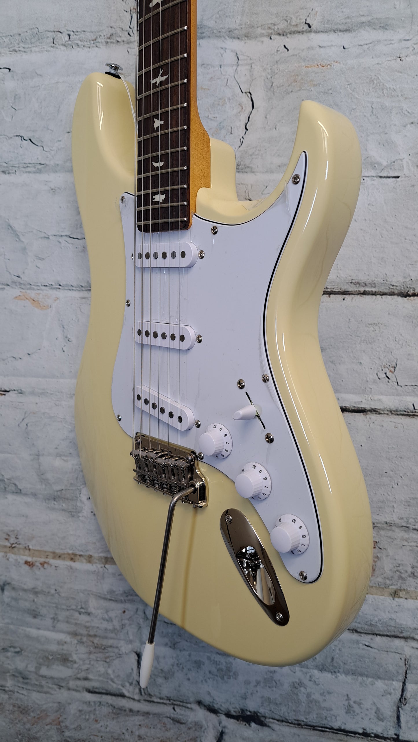 PRS SE Silver Sky - Moon White