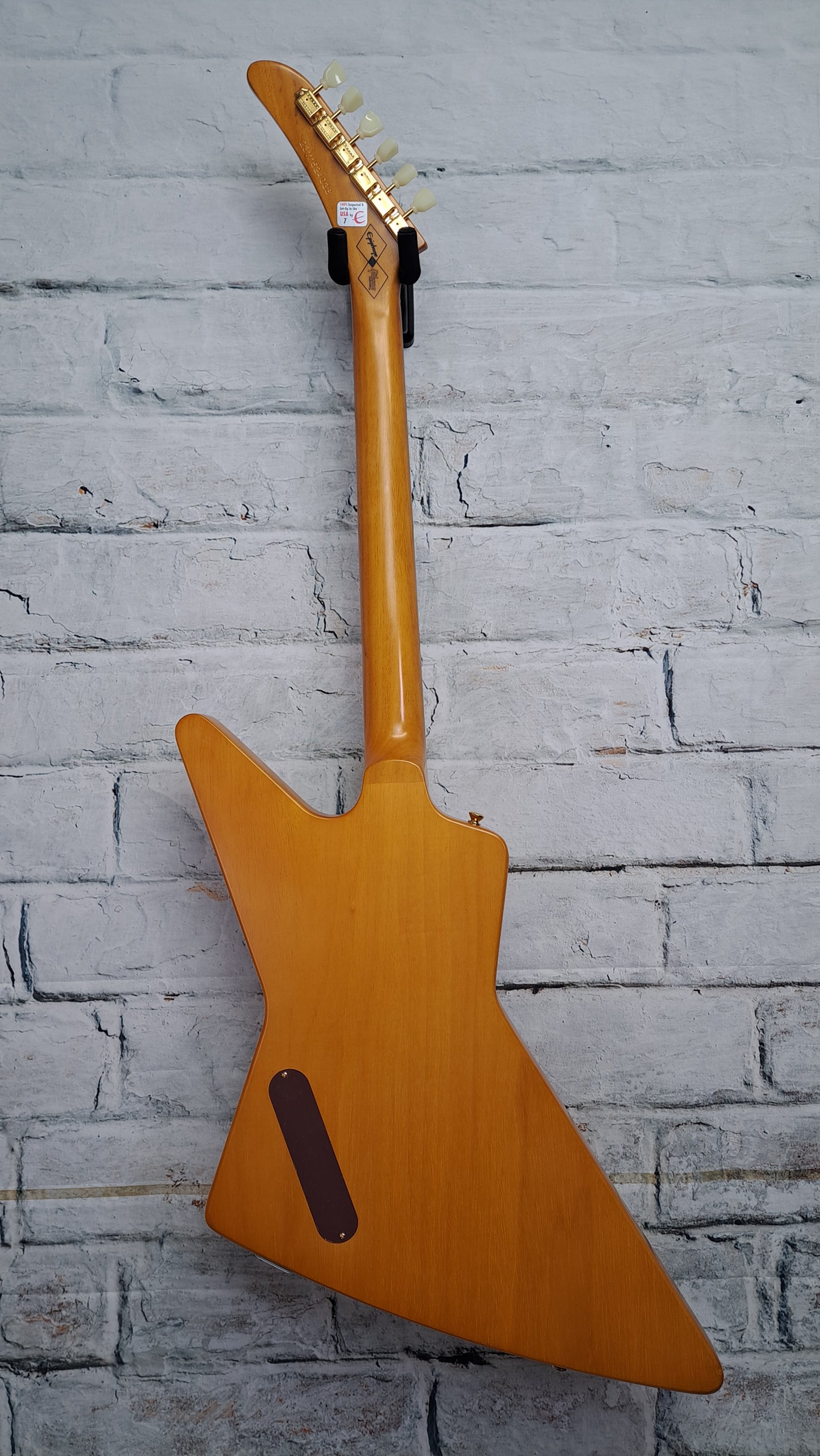 Epiphone 1958 Korina Explorer (white pickguard)