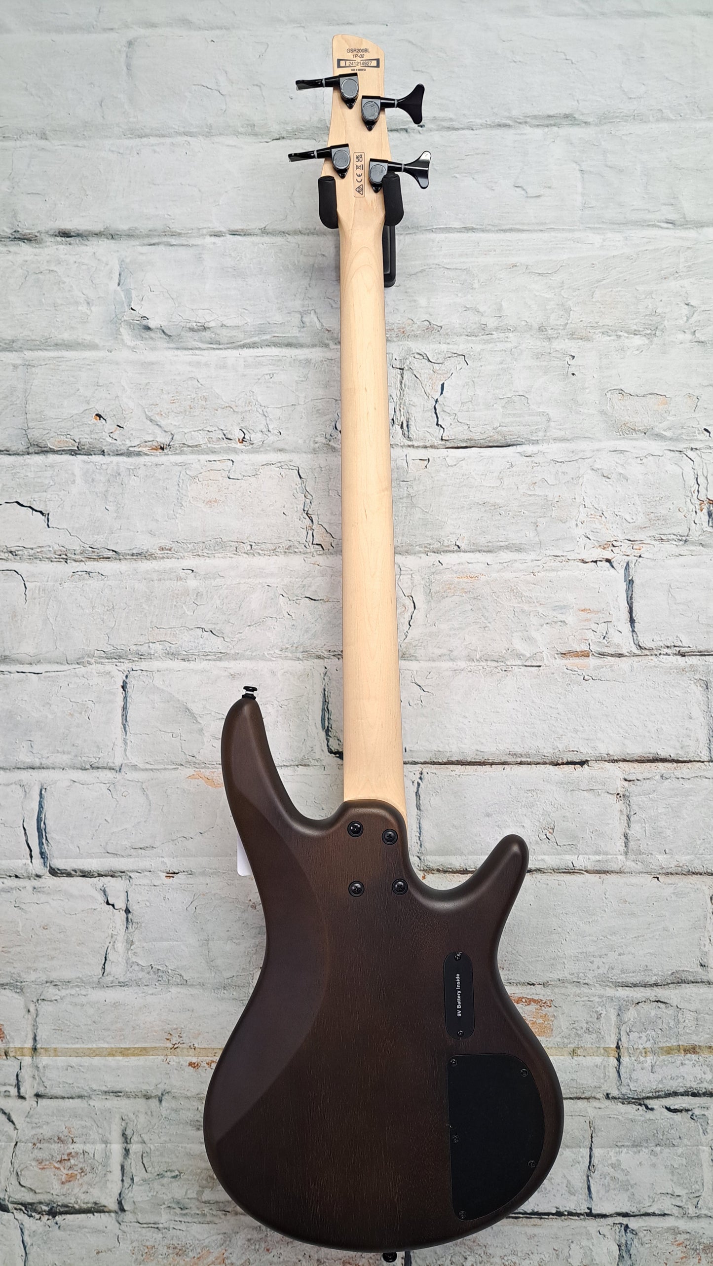 Ibanez Gio GSR200B Left-handed Bass Guitar - Walnut Flat