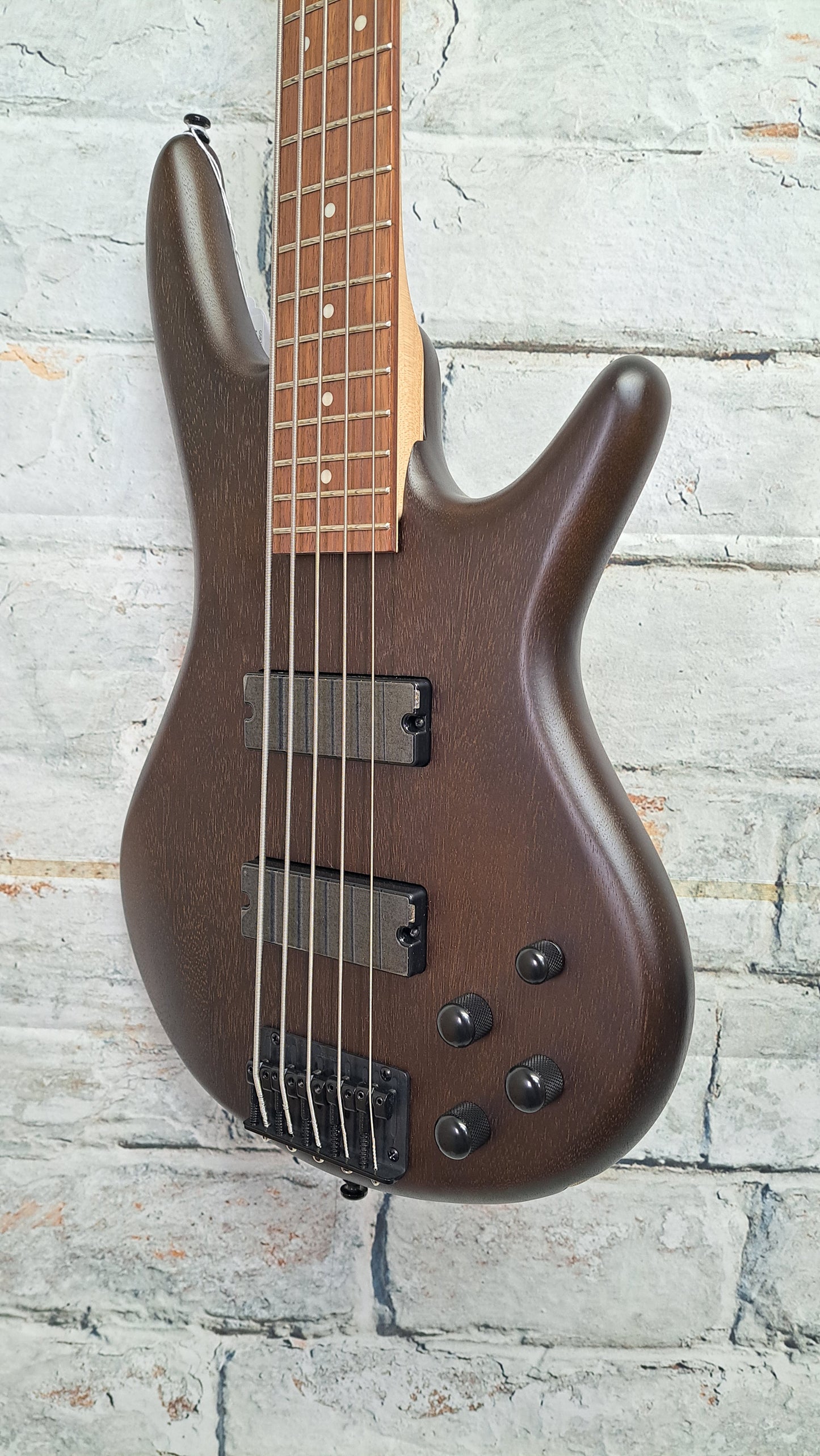 Ibanez Gio GSR205B 5-string Bass Guitar - Walnut Flat