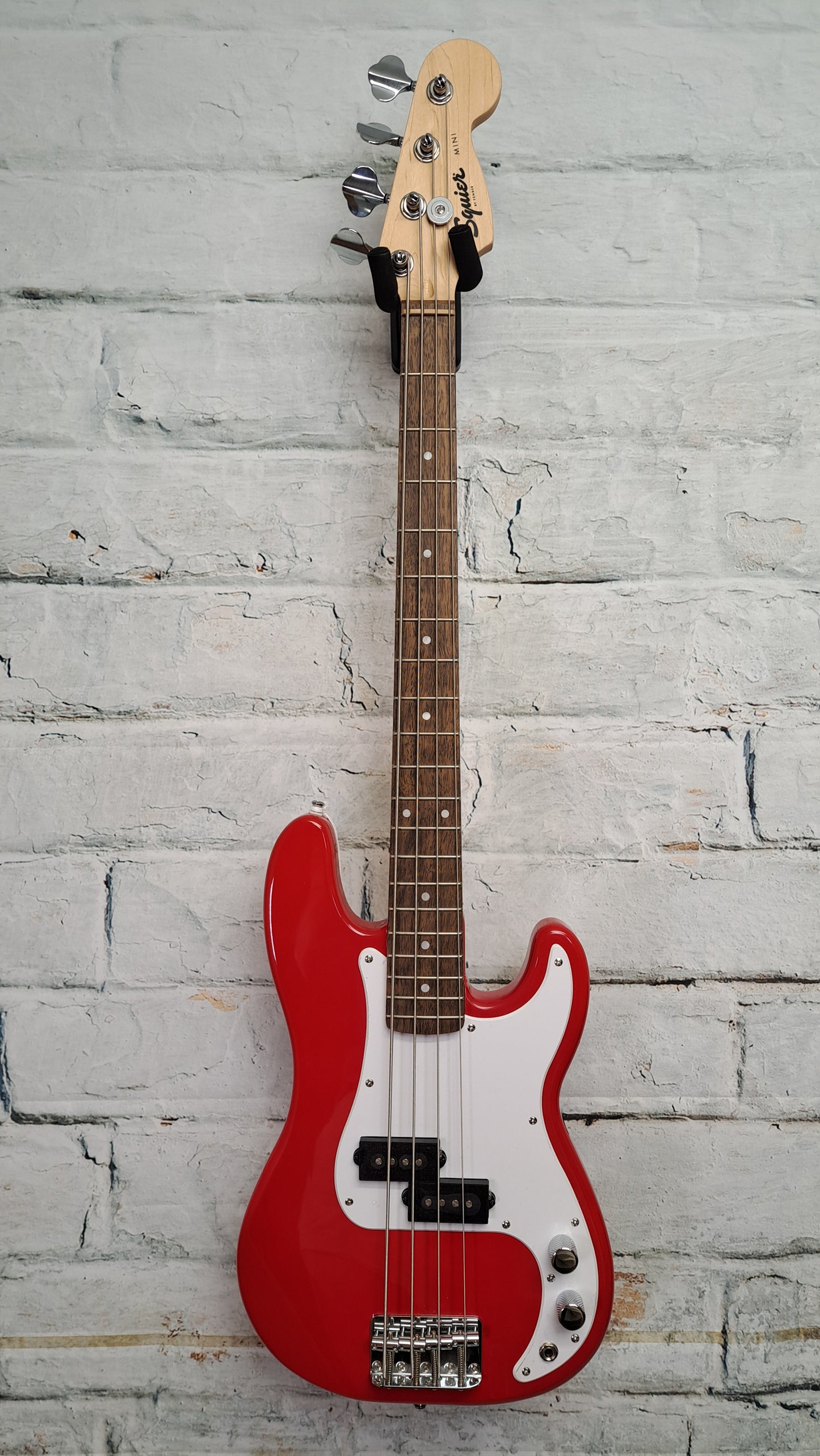 Squier Mini Precision Electric Bass - Red