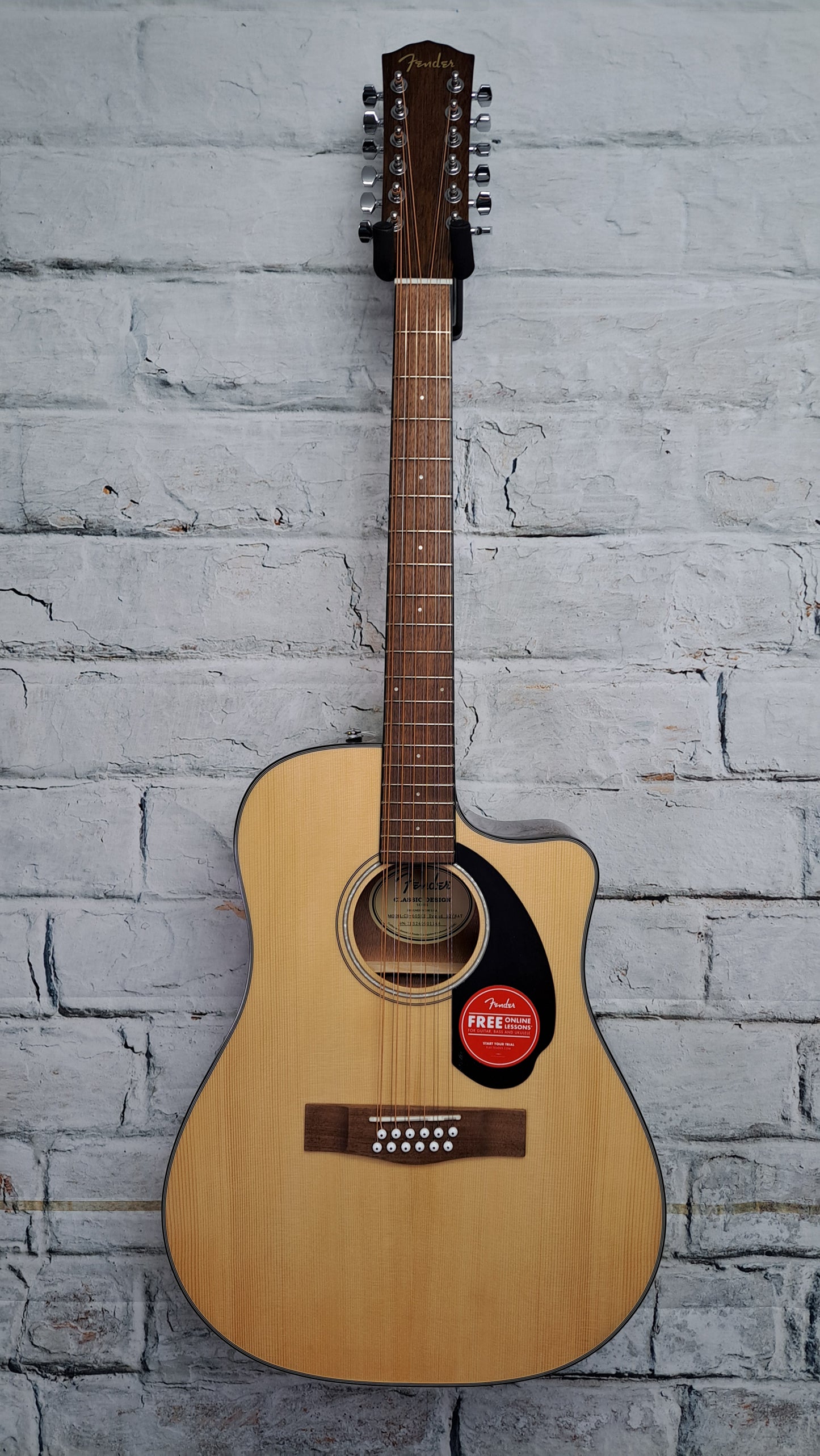 Fender CD-60SCE 12-string - Natural