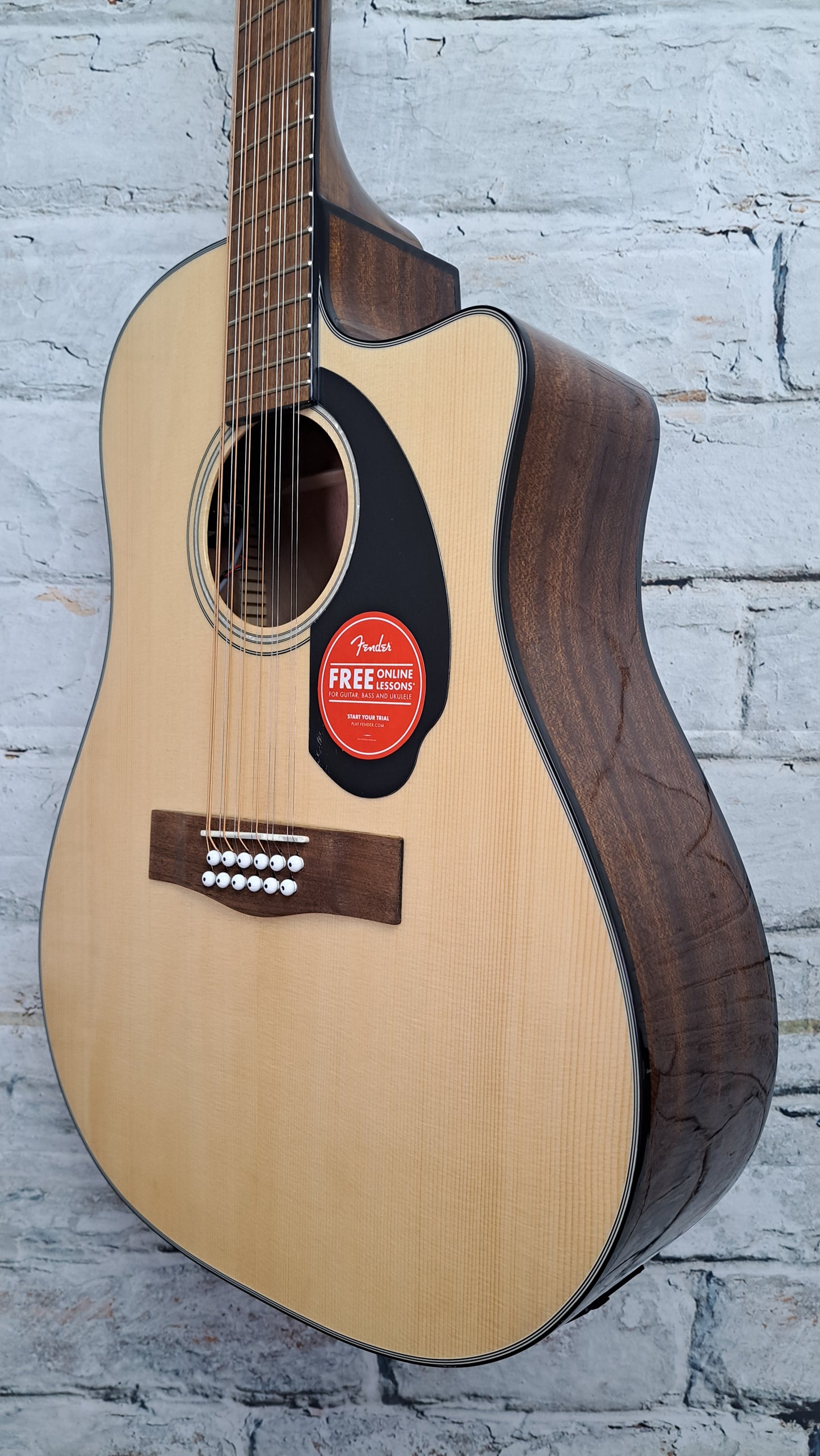 Fender CD-60SCE 12-string - Natural