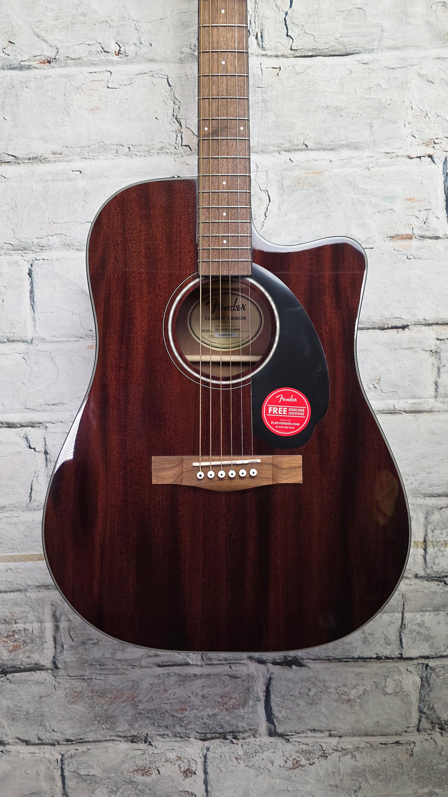 Fender CD-60sce All Mahogany