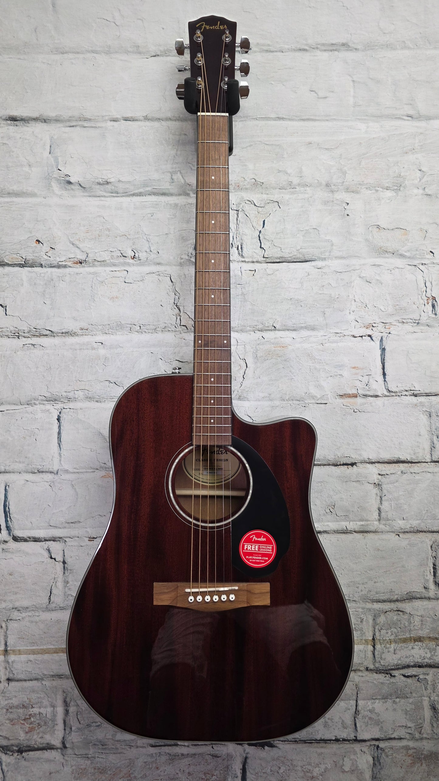 Fender CD-60sce All Mahogany