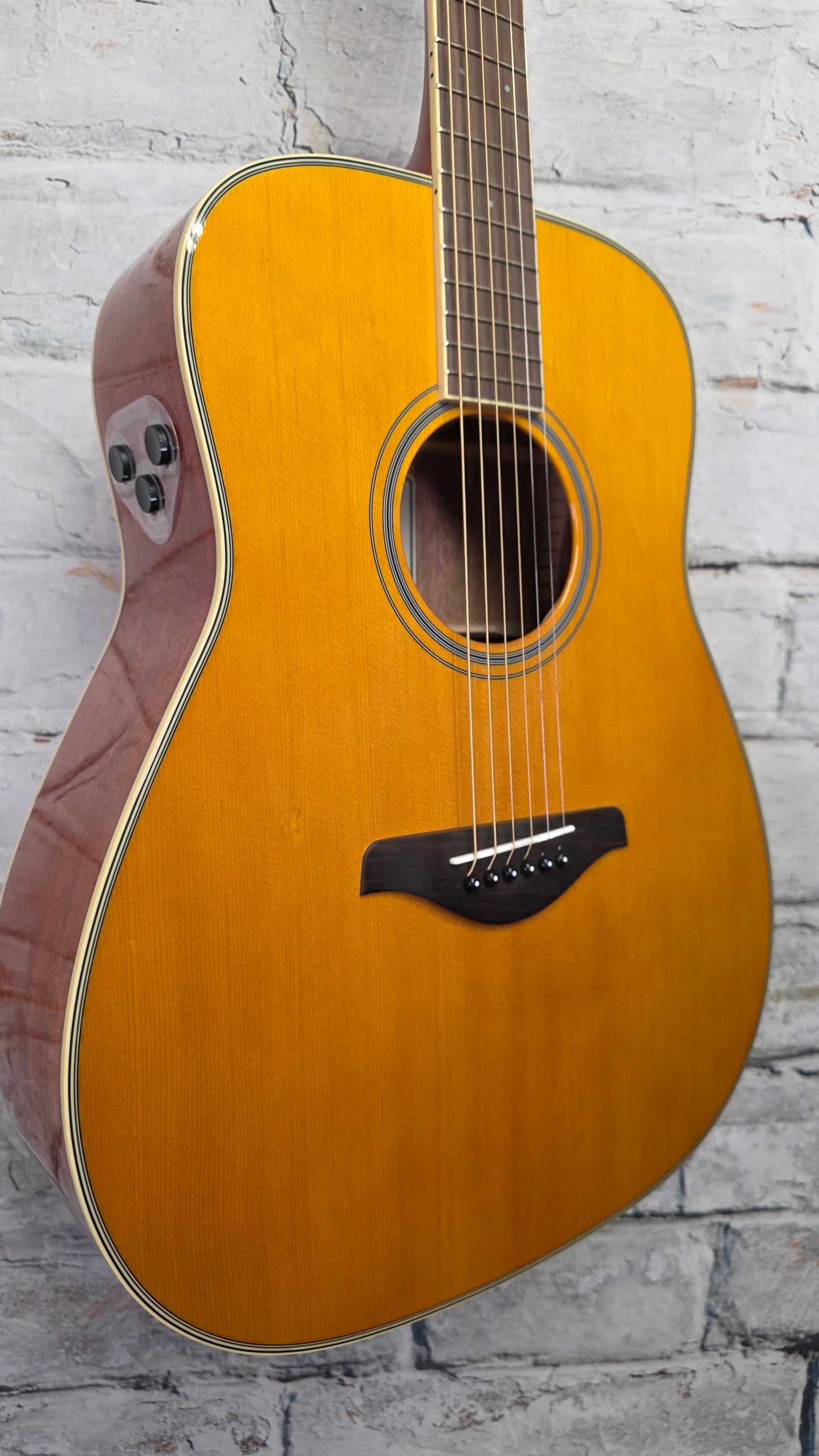 Yamaha TransAcoustic FG-TA - Vintage Tint