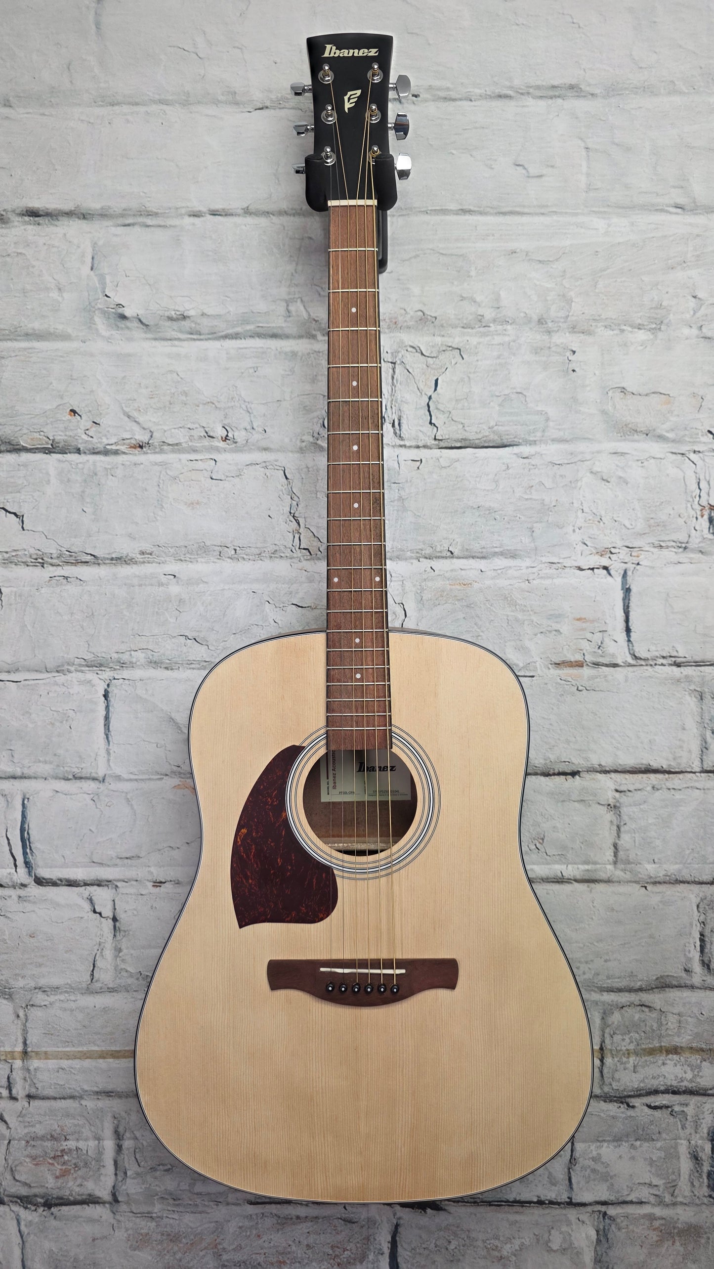 Ibanez PF50L Left-handed Acoustic Guitar - Open-pore Natural