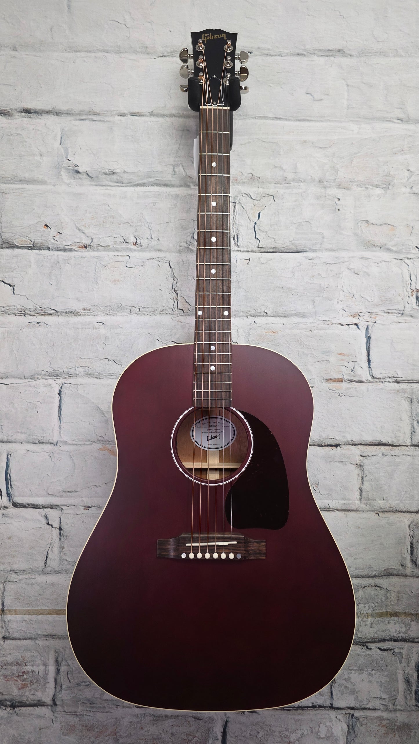 Gibson Acoustic J-45 Special Acoustic-electric Guitar - Wine Red