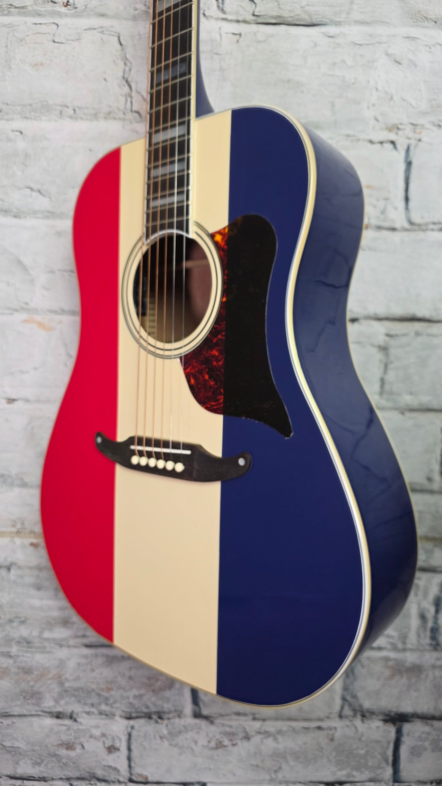 Fender Buck Owens Kingman Acoustic-Electric Guitar - Red, White, and Blue