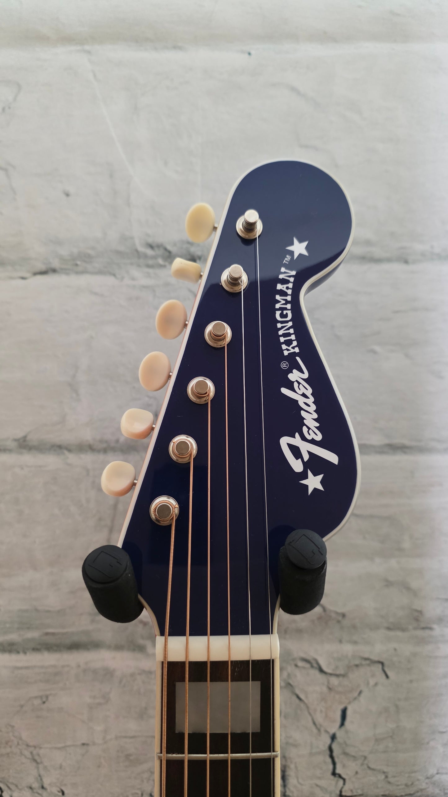 Fender Buck Owens Kingman Acoustic-Electric Guitar - Red, White, and Blue