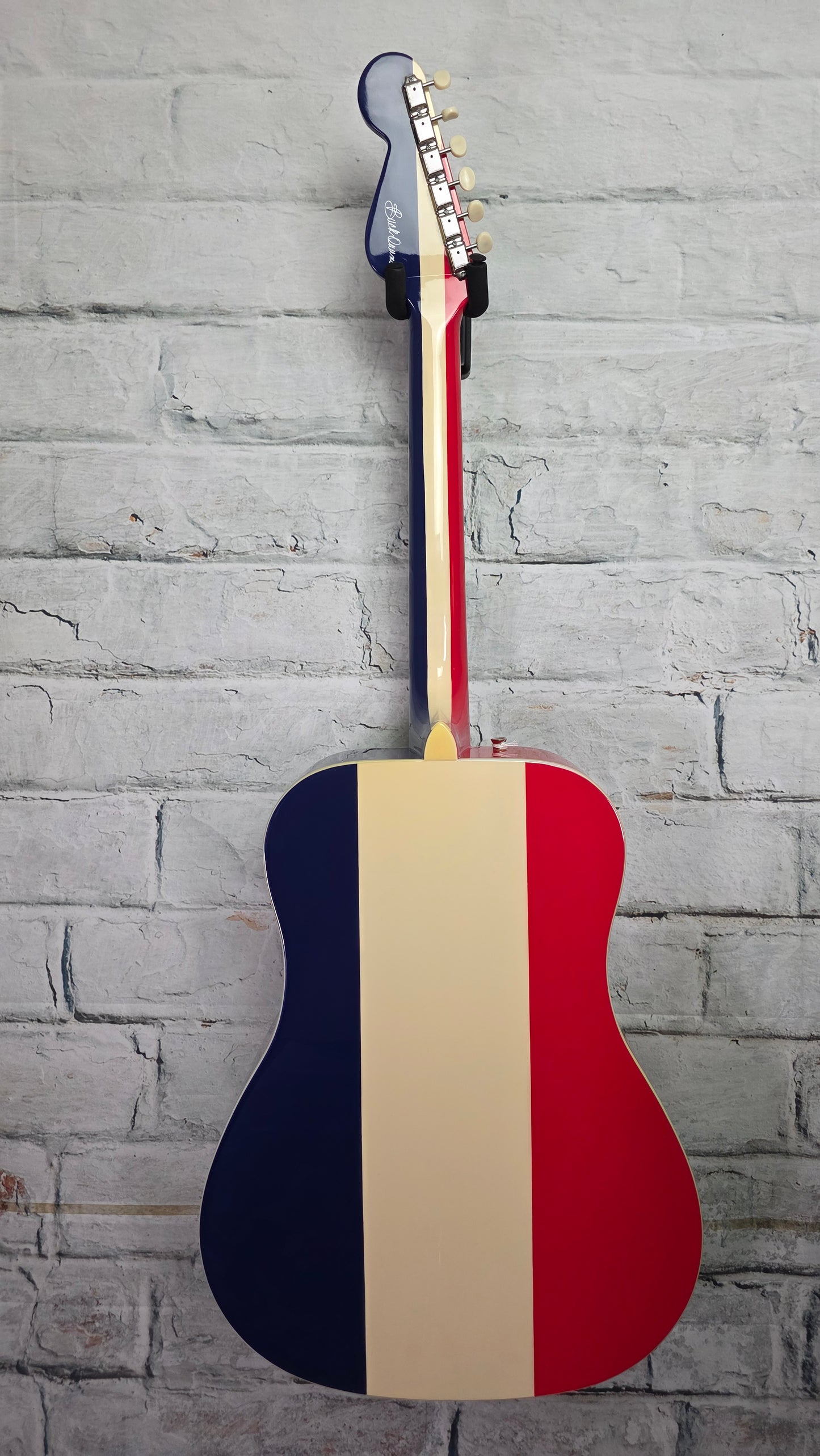 Fender Buck Owens Kingman Acoustic-Electric Guitar - Red, White, and Blue