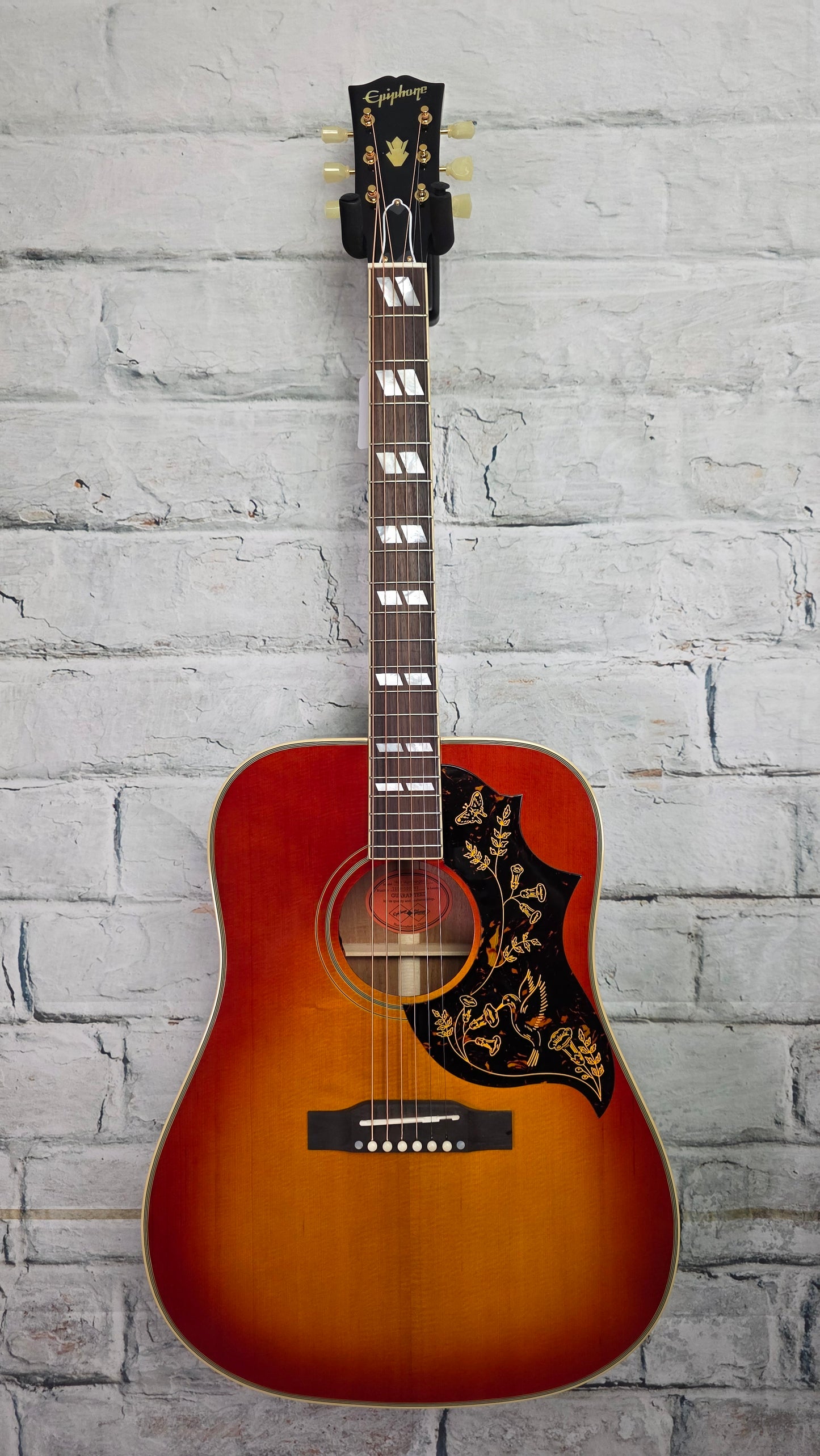 Epiphone 1960 Hummingbird Reissue Acoustic-electric Guitar - Cherry Sunburst