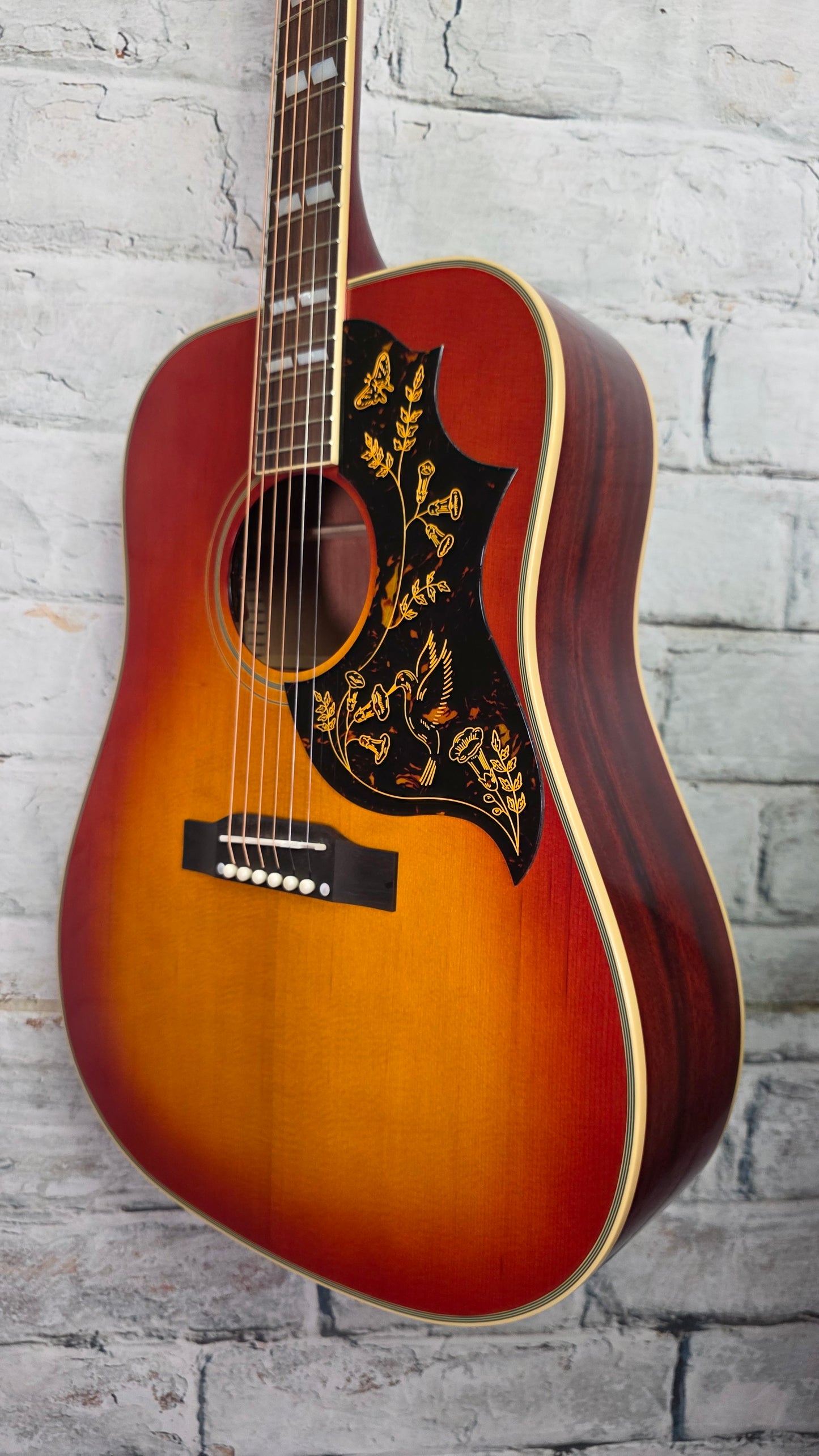 Epiphone 1960 Hummingbird Reissue Acoustic-electric Guitar - Cherry Sunburst
