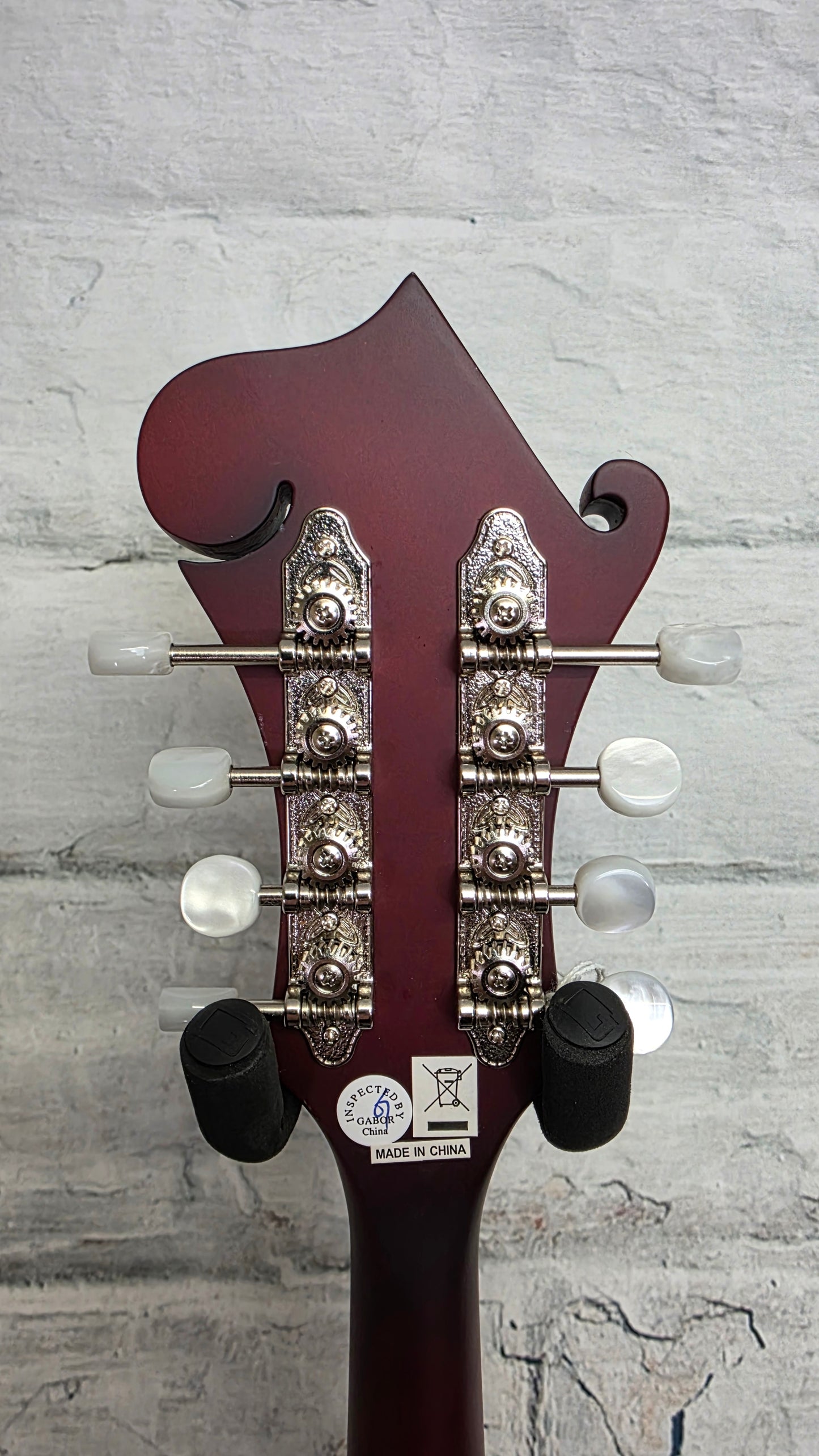 Epiphone F-5 Studio Acoustic Mandolin - Wine Red Satin