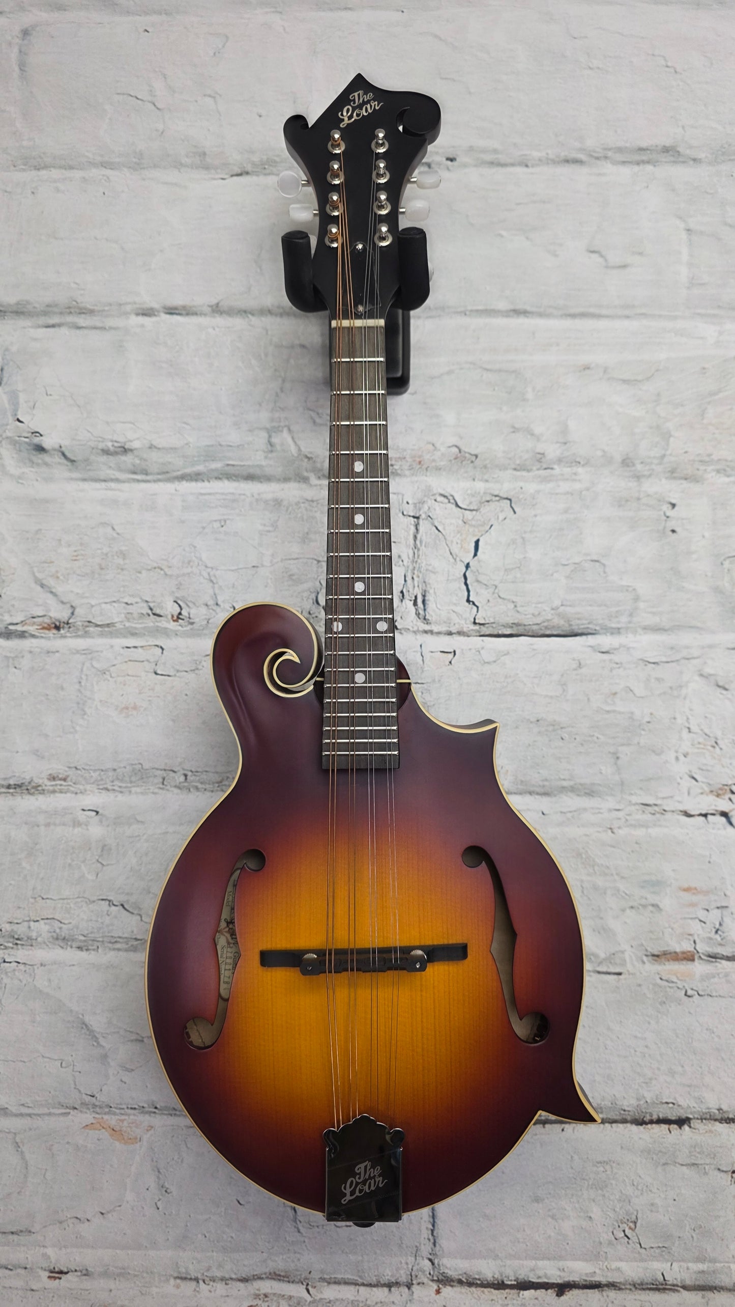 The Loar LM-590-MS Contemporary F-style Mandolin - Satin Tobacco Sunburst