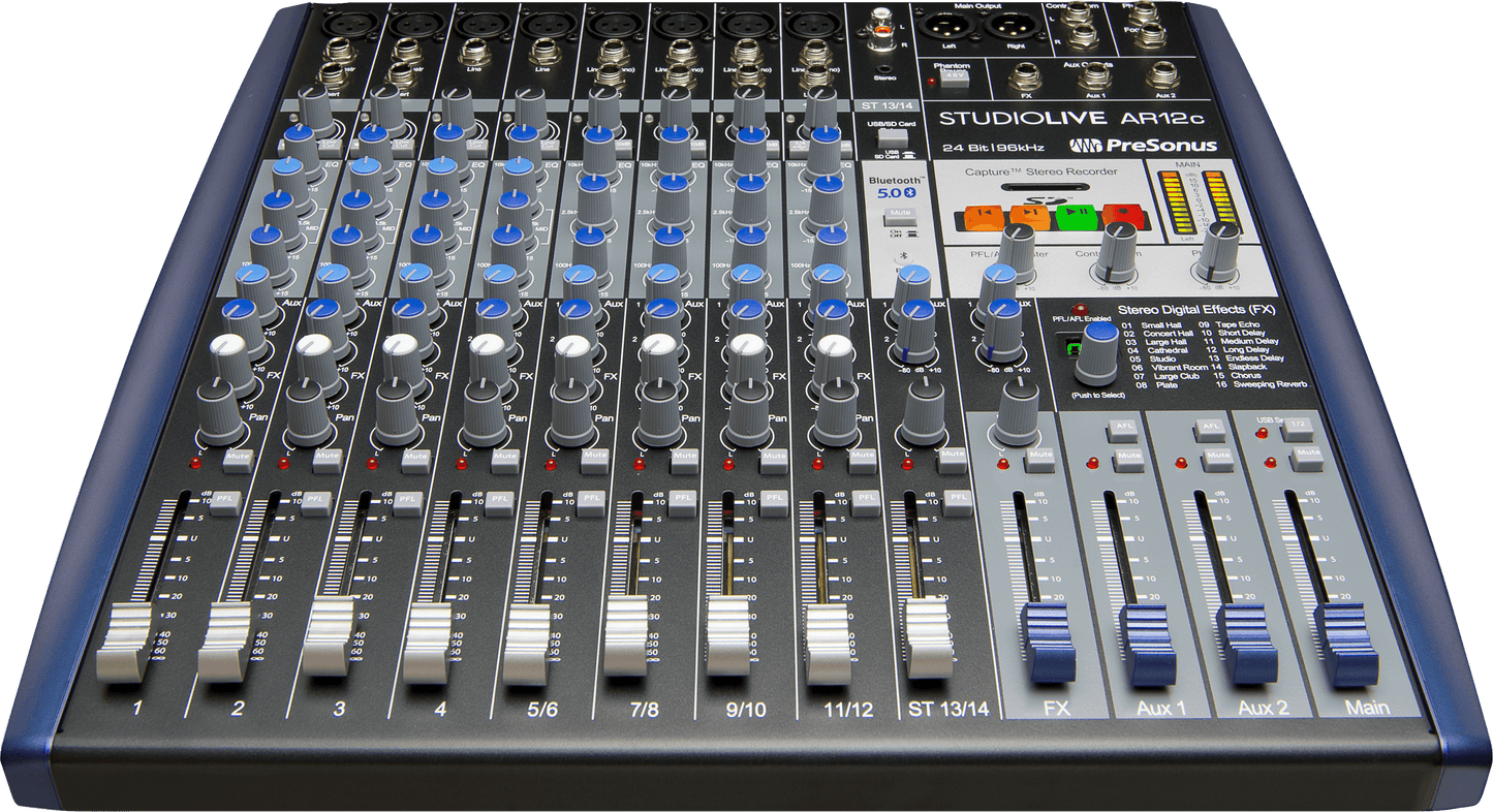 PreSonus StudioLive AR12c Analog Mixer
