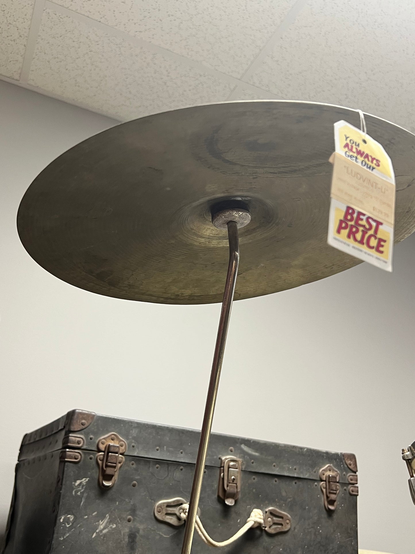 Used Vintage Ludwig 15” Cymbal