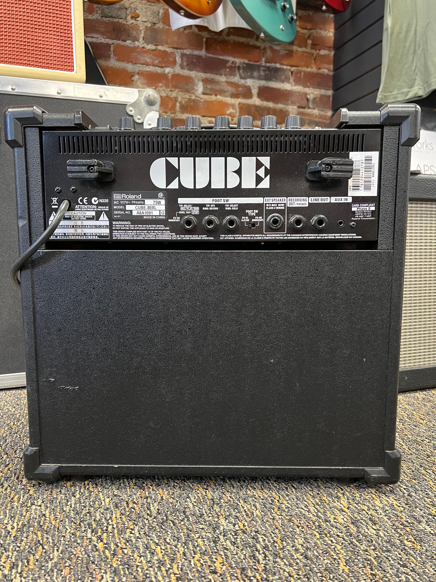 Used Roland Cube 80 XL Electric Guitar Amp