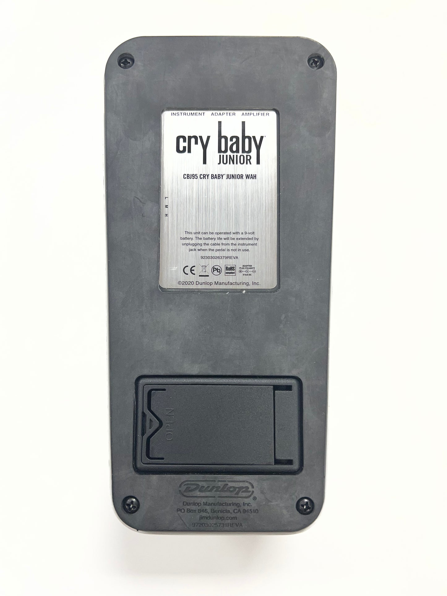 Dunlop Cry Baby Jr Special Edition WAH White