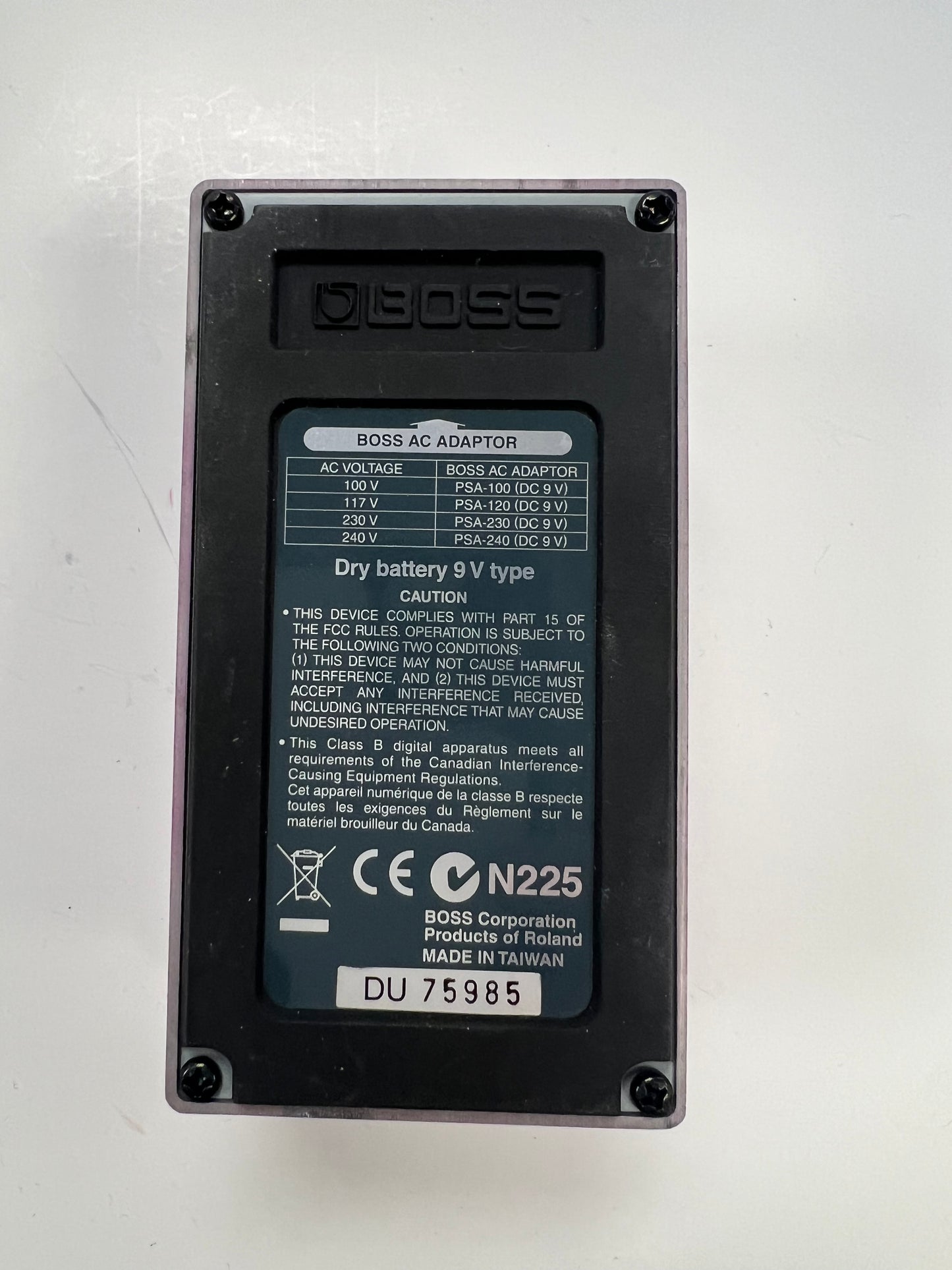 Used Boss BF-3 Stereo Flanger