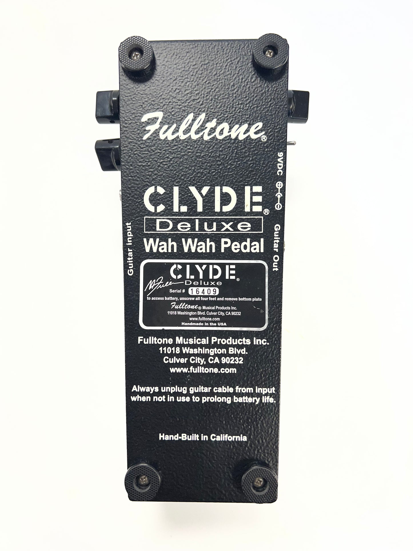 Fulltone Clyde Deluxe Wah