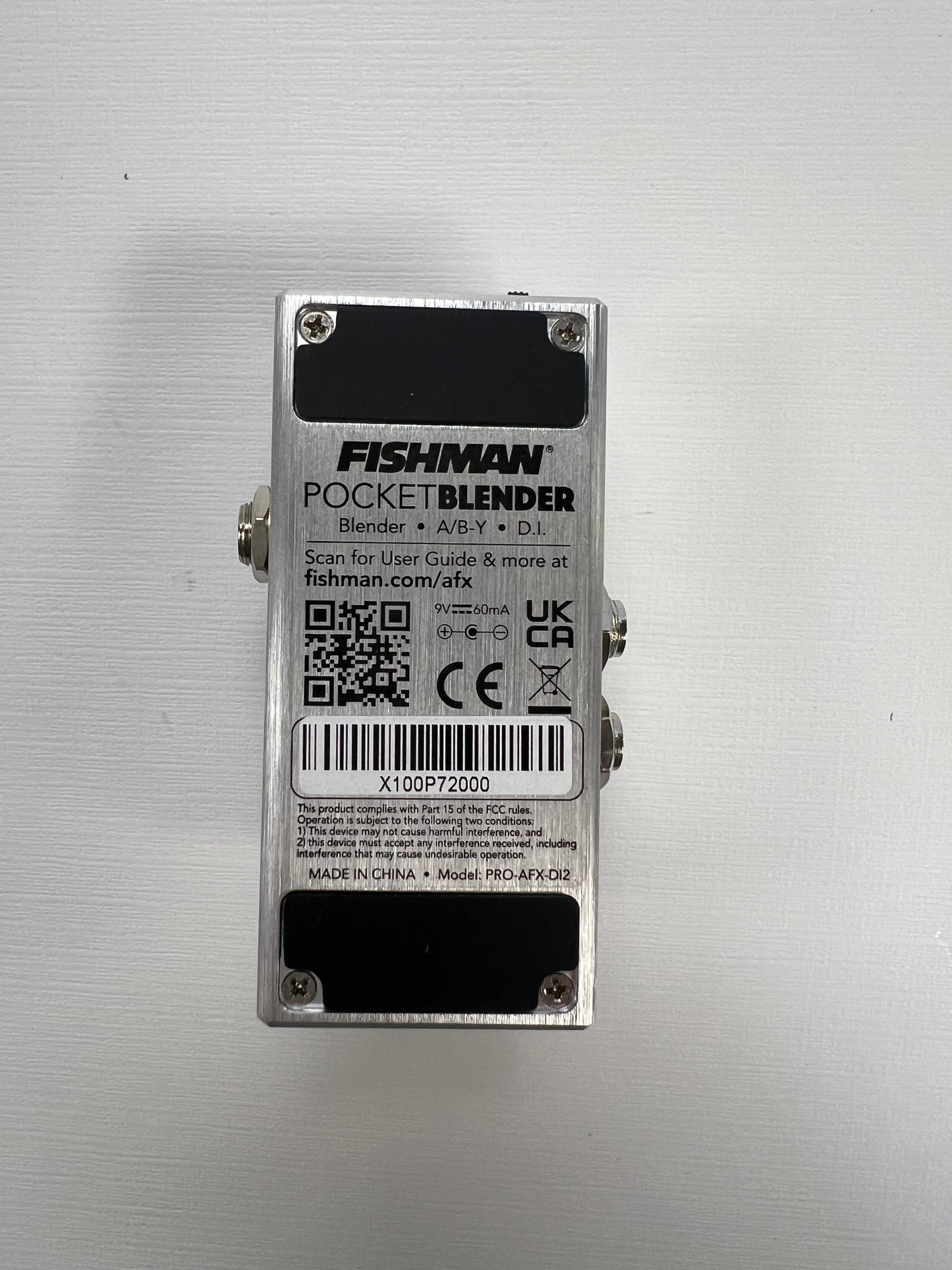 Fishman AFX Pocket Blender Mini A/B/Y+D.I.