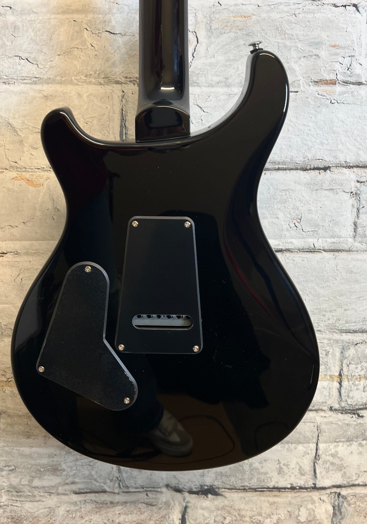 PRS SE Ciustom 24 Quilt Electric Guitar-Teal Black with Bag