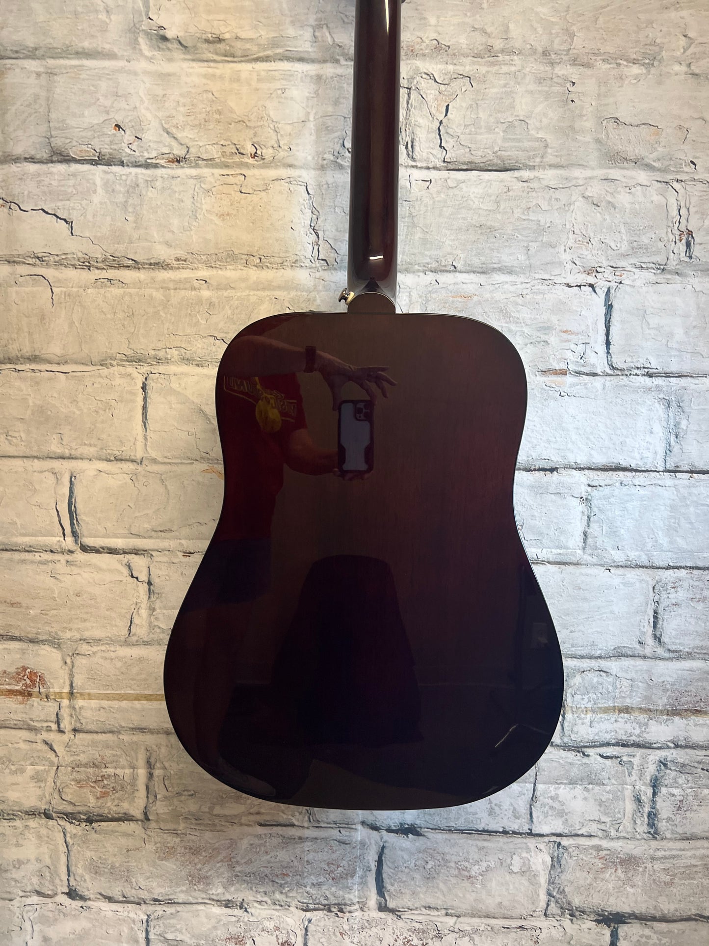Epiphone Eric Church Hummingbird Dark Studio Cobra Burst with Hardshell Case