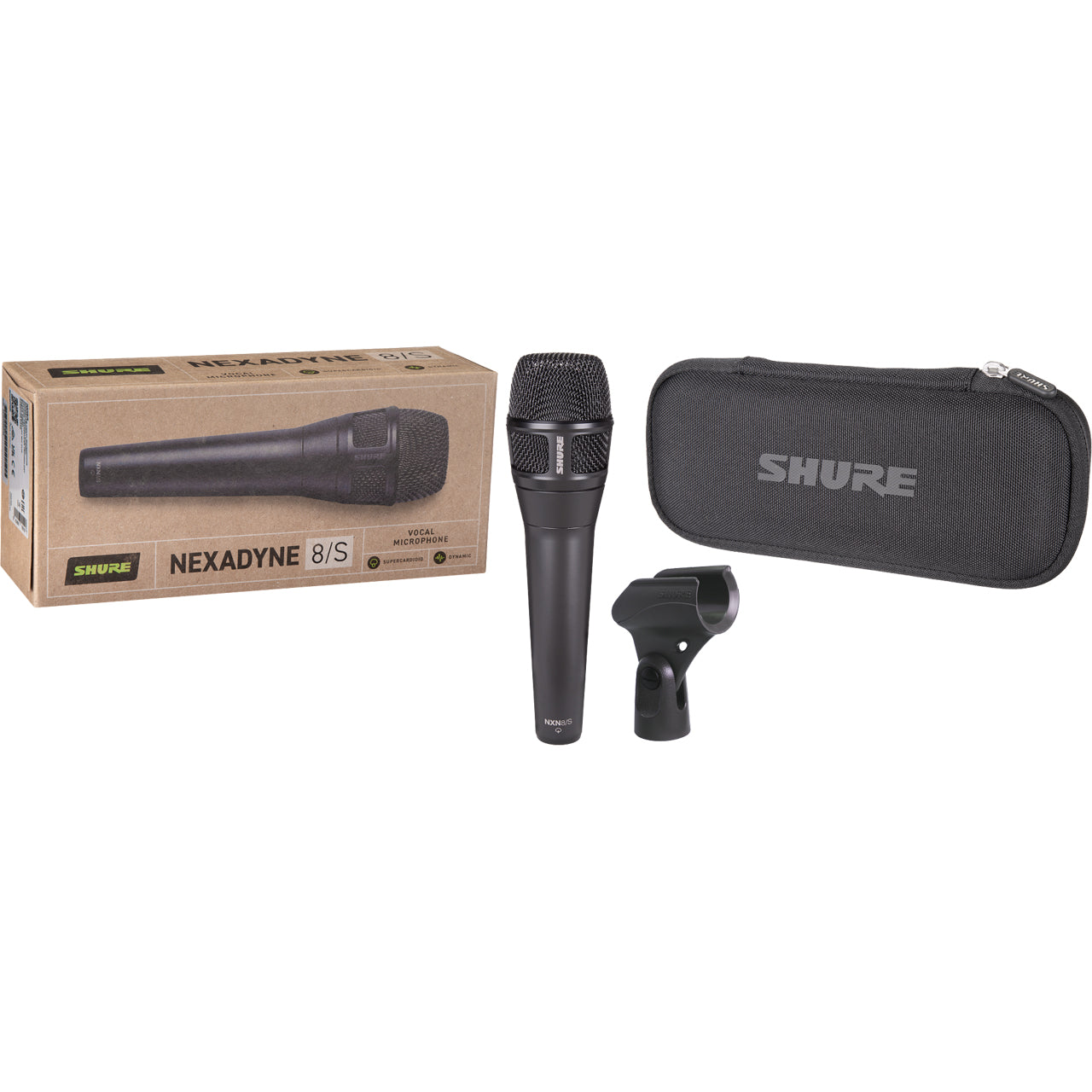 Shure Nexadyne 8/S Dynamic Vocal Microphone