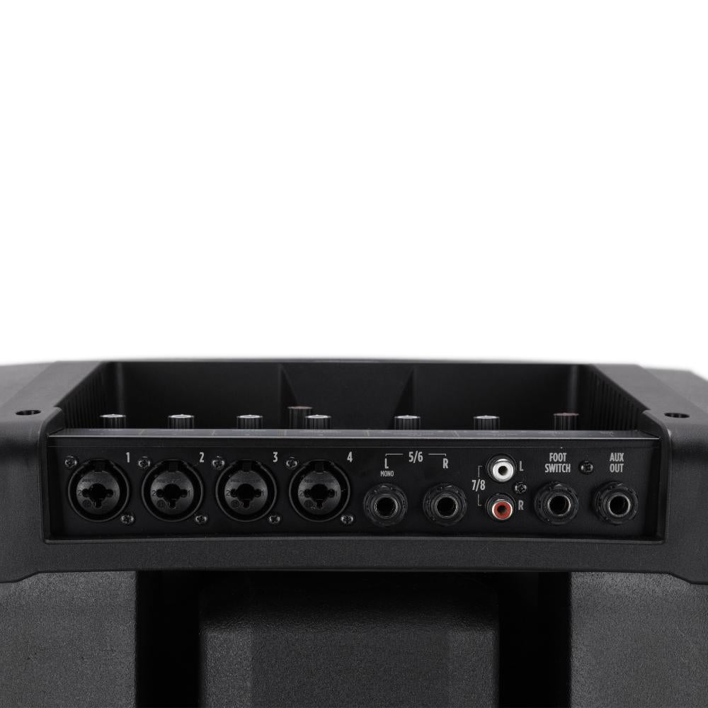 RCF EVOX JMix8 Active Portable PA System with 8-channel Digital Mixer - Black
