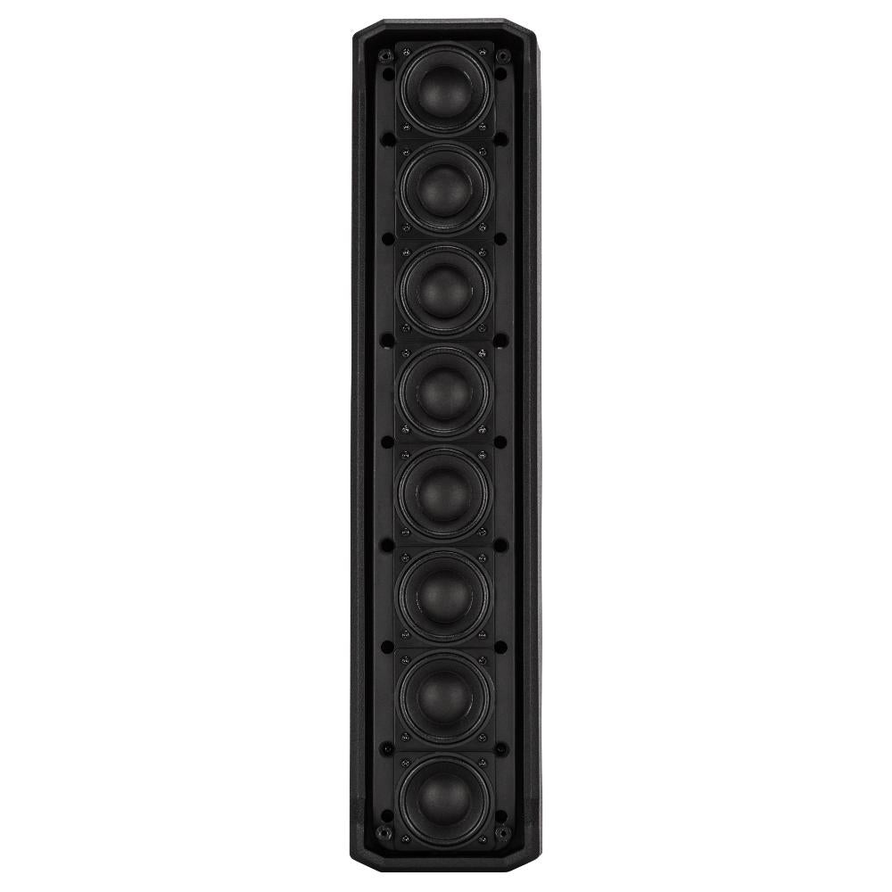 RCF EVOX JMix8 Active Portable PA System with 8-channel Digital Mixer - Black