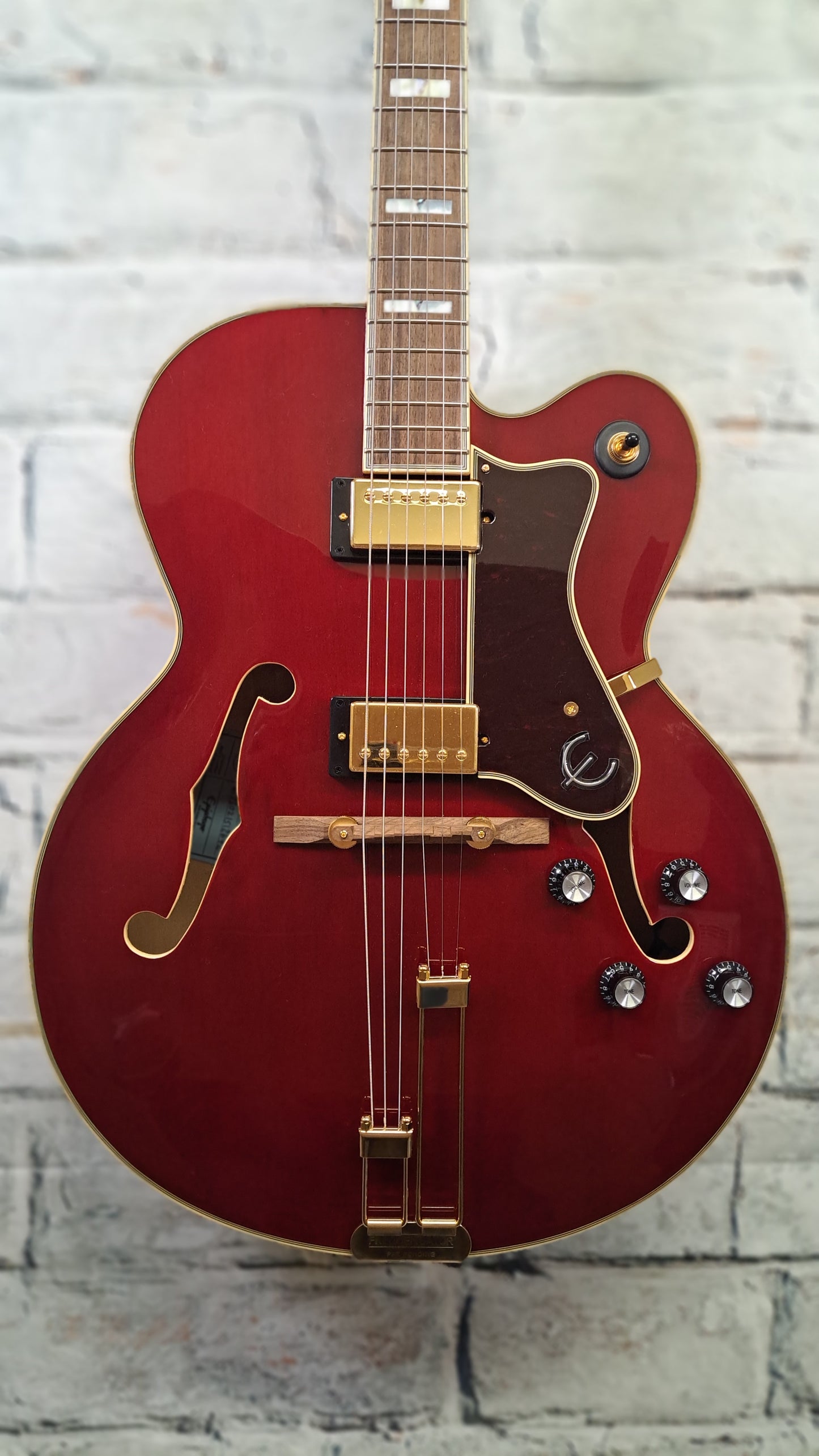 Epiphone Broadway Hollowbody Wine Red