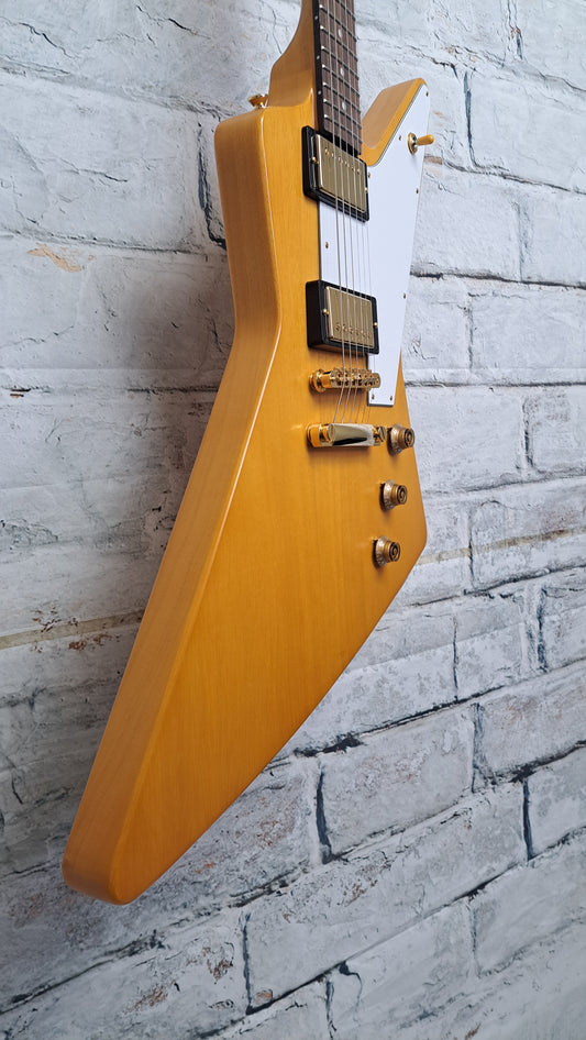 Epiphone 1958 Korina Explorer (white pickguard)