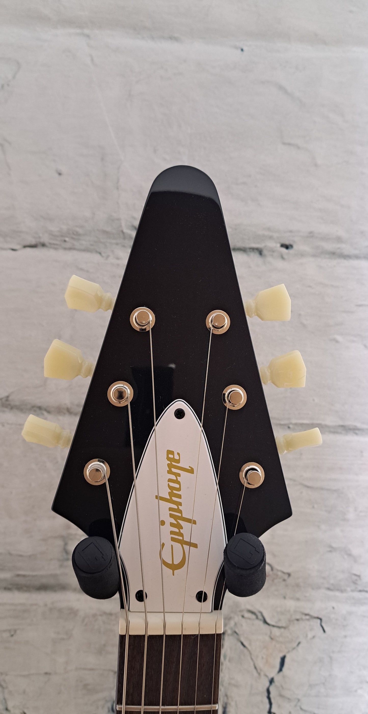 Epiphone Jimi Hendrix "Love Drops" Flying V - Ebony