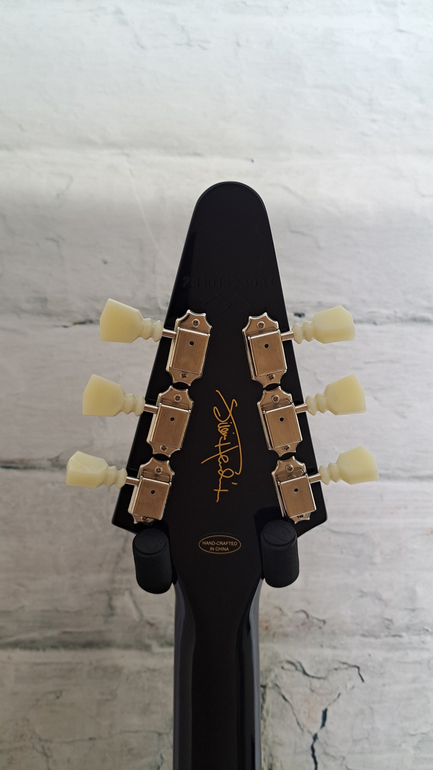 Epiphone Jimi Hendrix "Love Drops" Flying V - Ebony