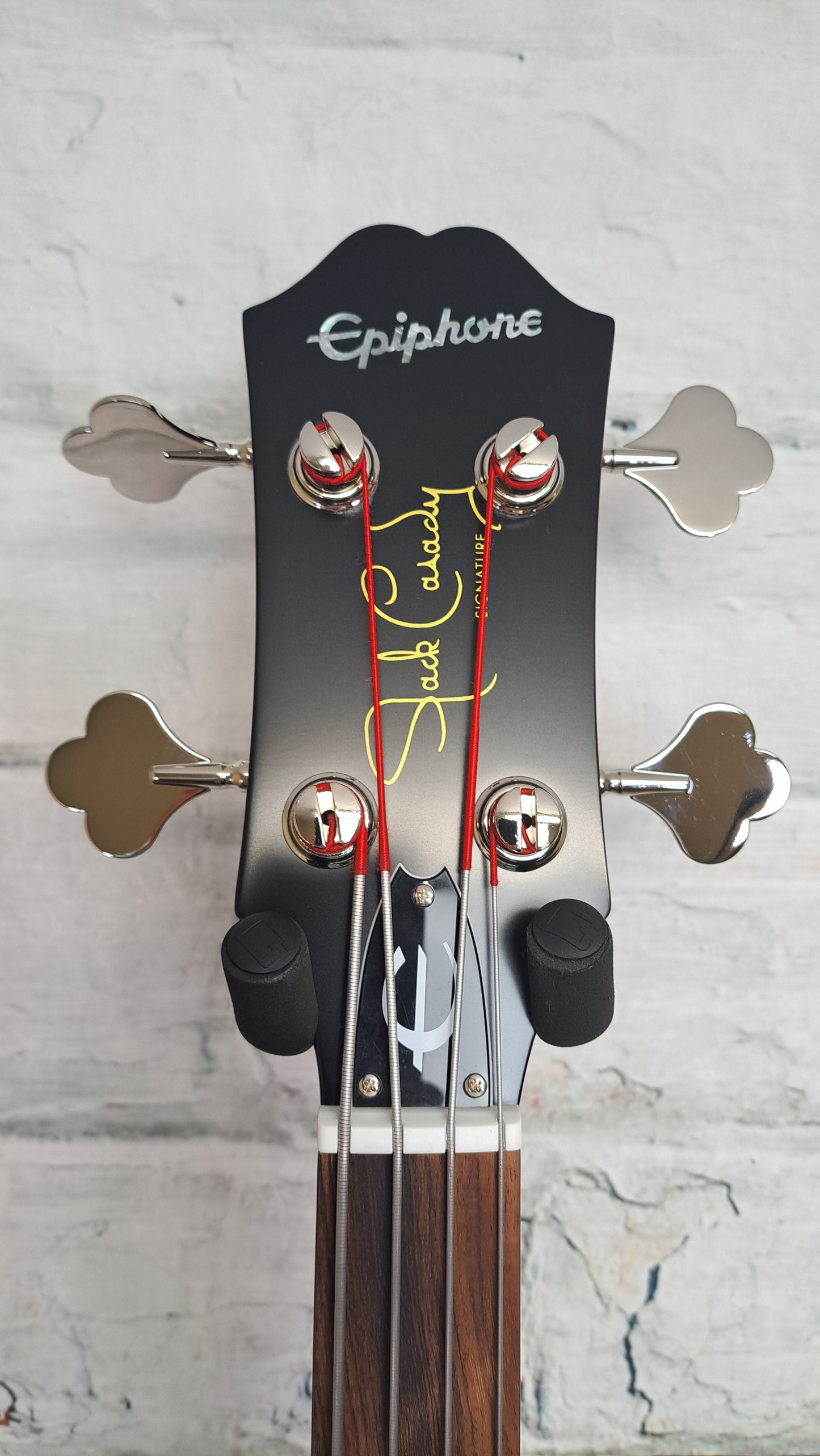 Epiphone Jack Casady Fretless Bass - Aged Royal Tan