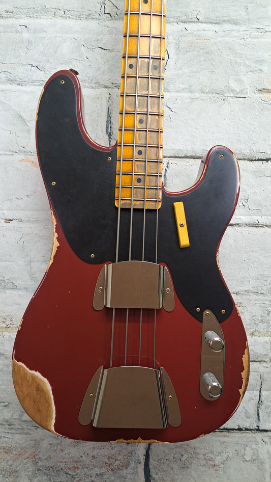 Fender Custom Shop 1953 Precision Bass Heavy Relic - Cimarron Red