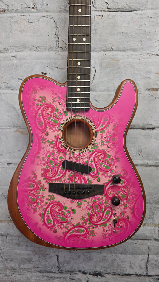 Fender Limited Edition Paisley Acoustasonic Telecaster