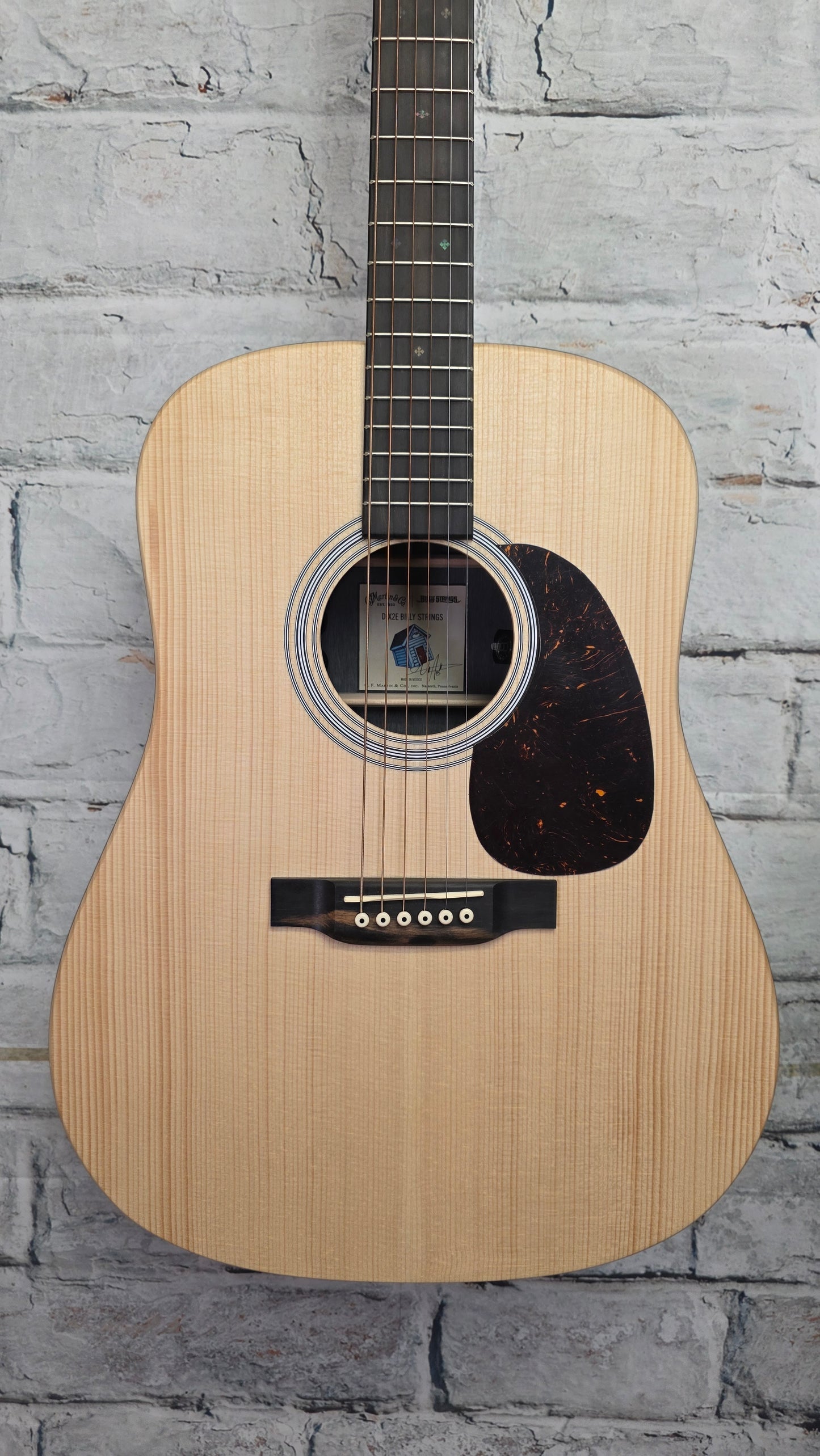 Martin D-X2E Billy Strings Signature Acoustic-electric Guitar - Natural