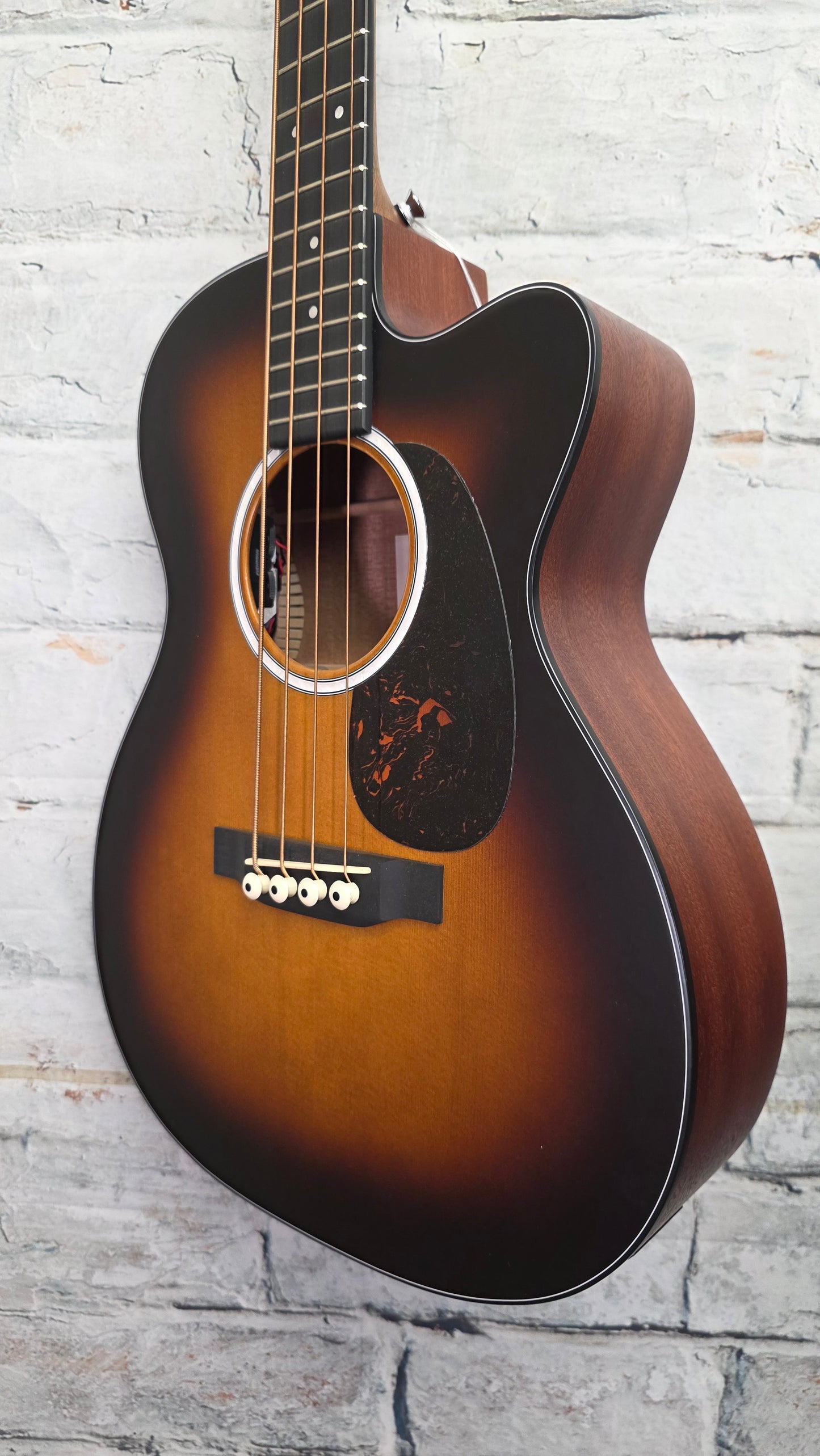 Martin 000CJR10EBB Cutaway Acoustic-Electric Bass Guitar - Burst