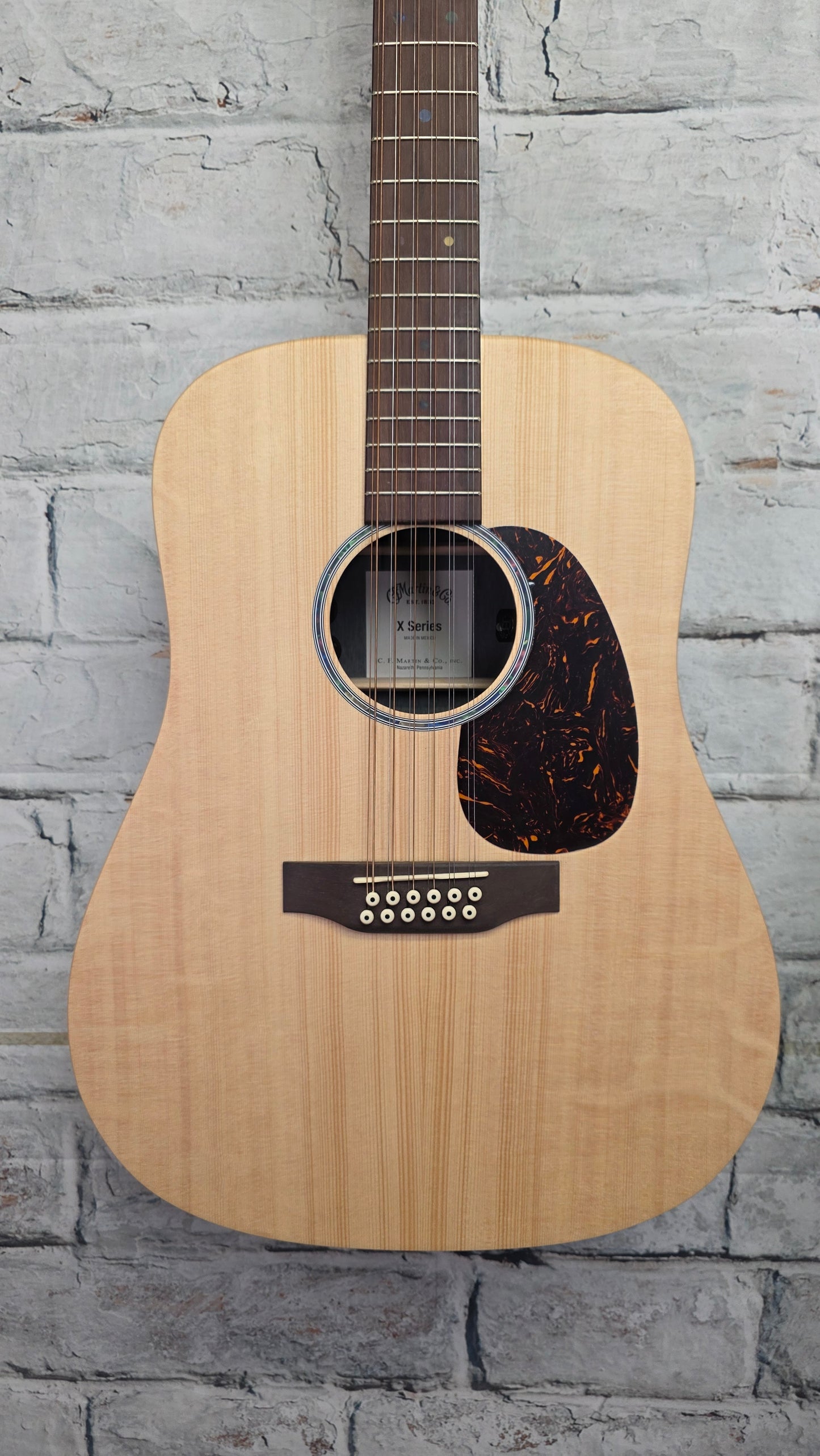 Martin DC-X2E 12-string Acoustic-electric Guitar - Brazilian Rosewood Pattern