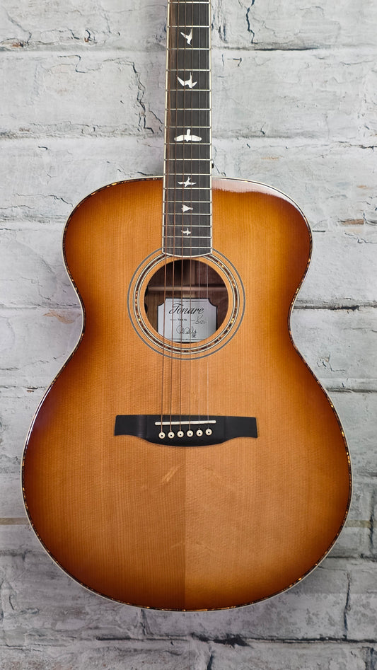 Paul Reed Smith SE T40e Acoustic Electric Guitar  - Tobacco Sunburst