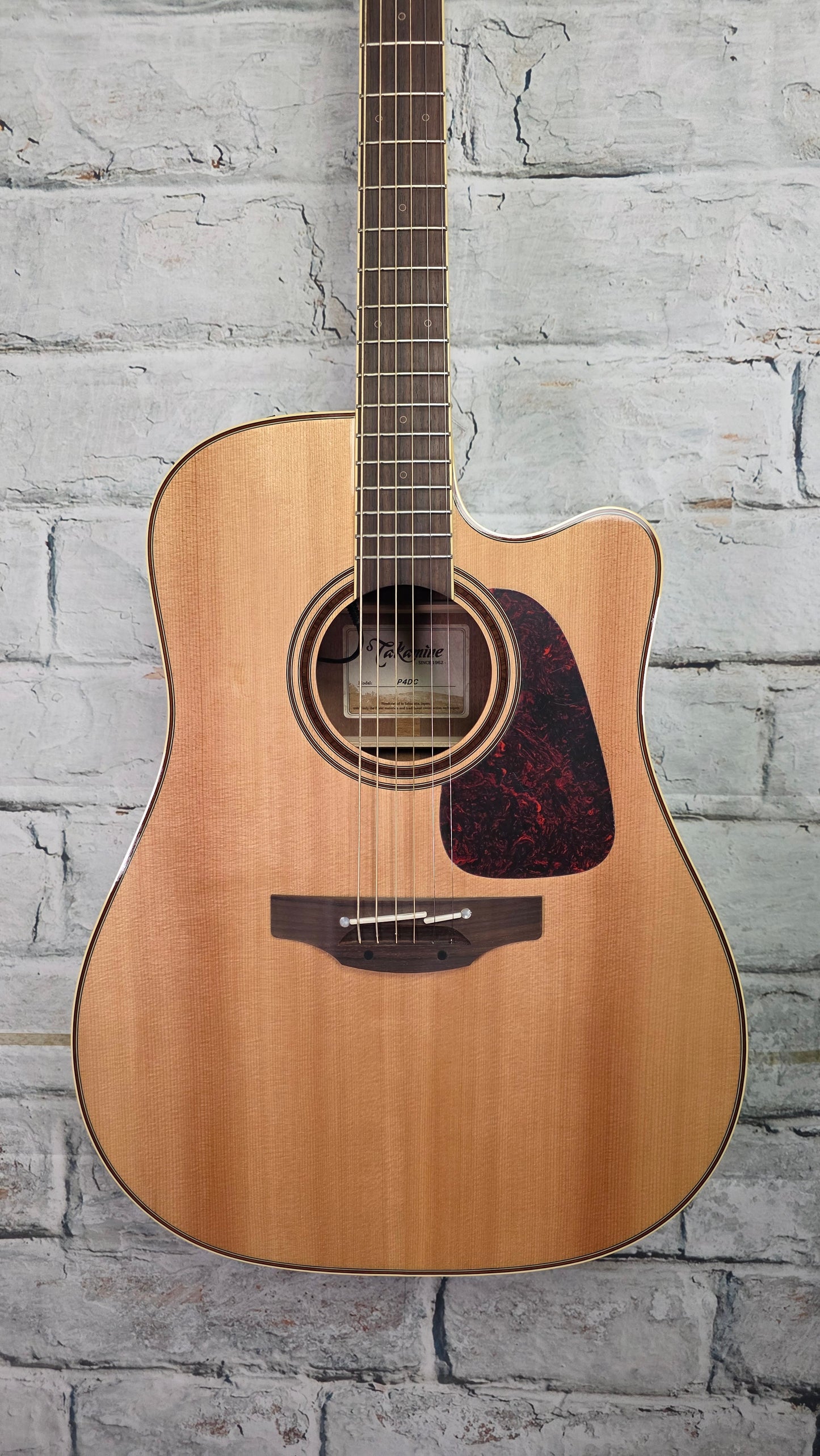 Takamine Pro JP4DC Acoustic-Electric Guitar - Natural