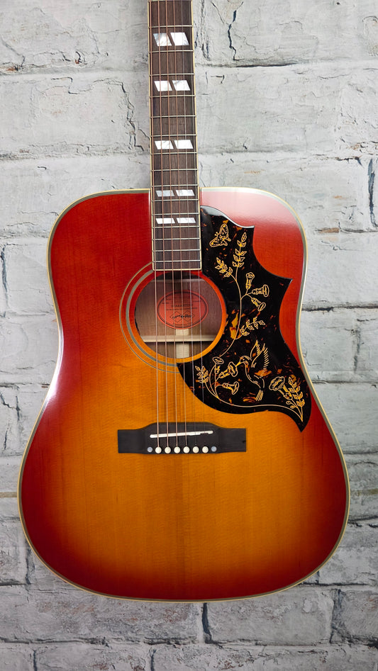 Epiphone 1960 Hummingbird Reissue Acoustic-electric Guitar - Cherry Sunburst