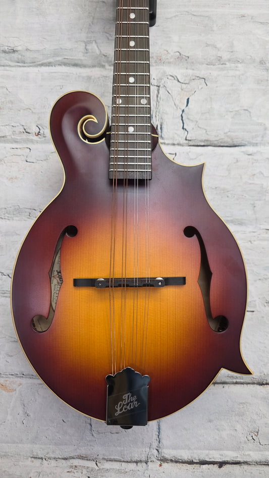 The Loar LM-590-MS Contemporary F-style Mandolin - Satin Tobacco Sunburst