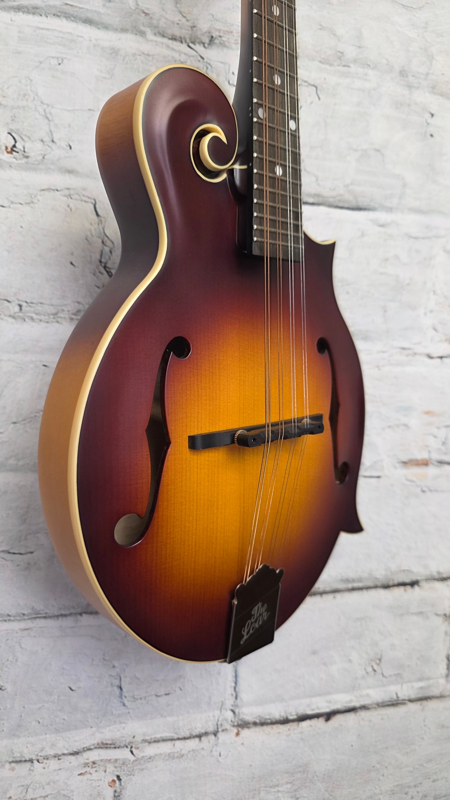 The Loar LM-590-MS Contemporary F-style Mandolin - Satin Tobacco Sunburst