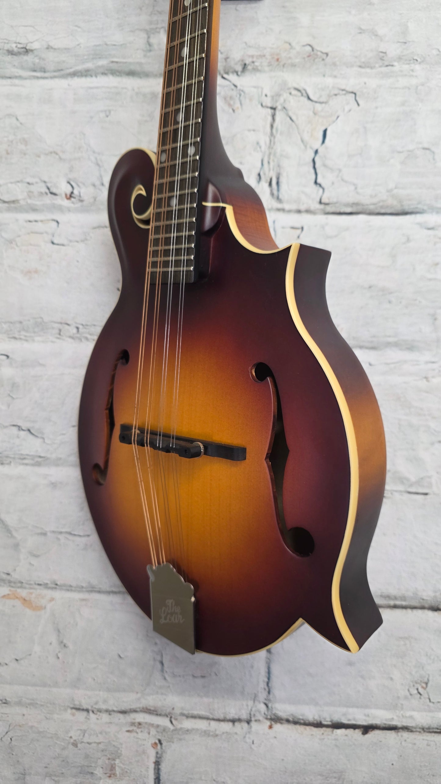The Loar LM-590-MS Contemporary F-style Mandolin - Satin Tobacco Sunburst