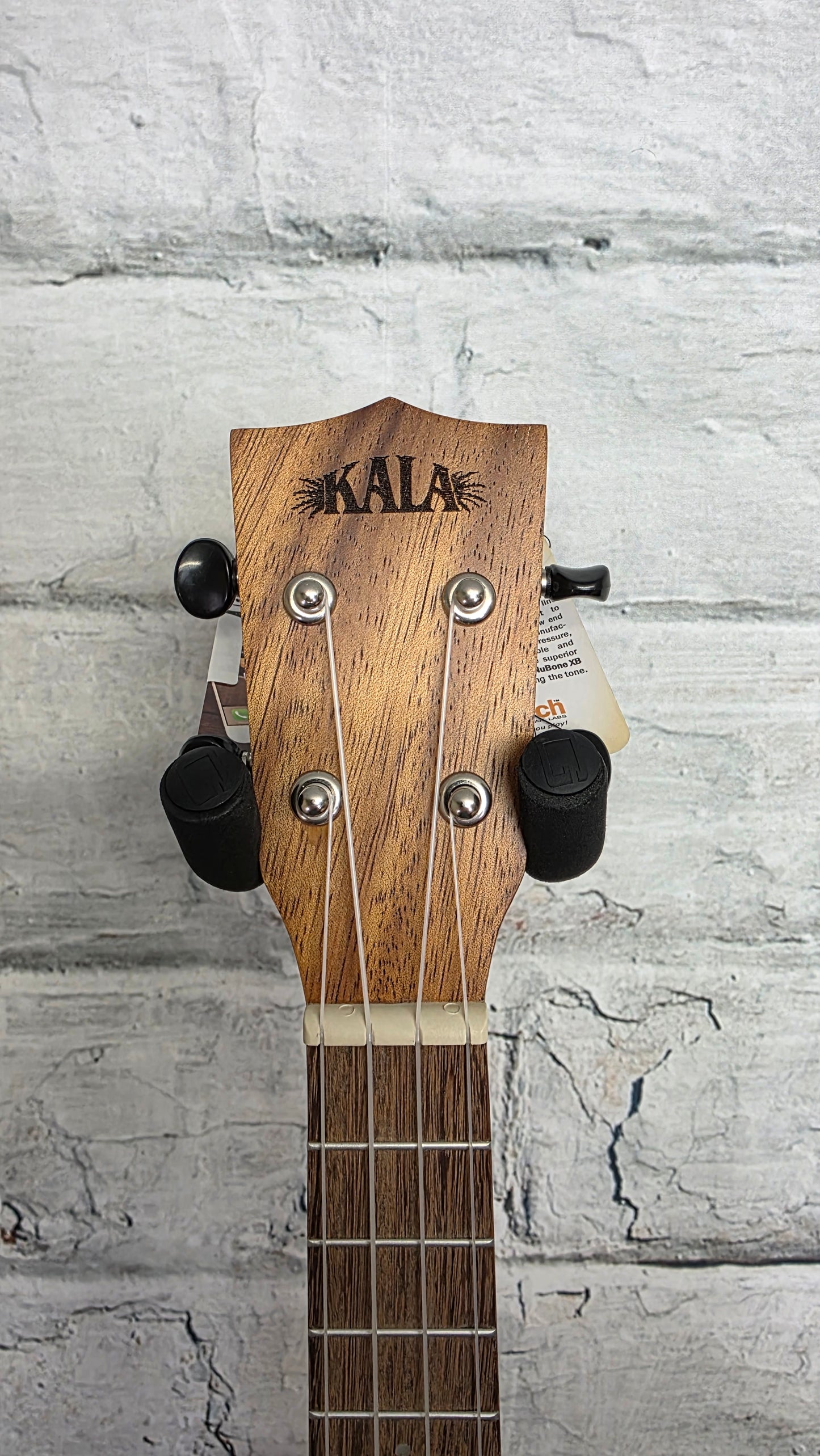 Kala Teak Tri-Top Concert Ukulele w/ Cutaway & EQ